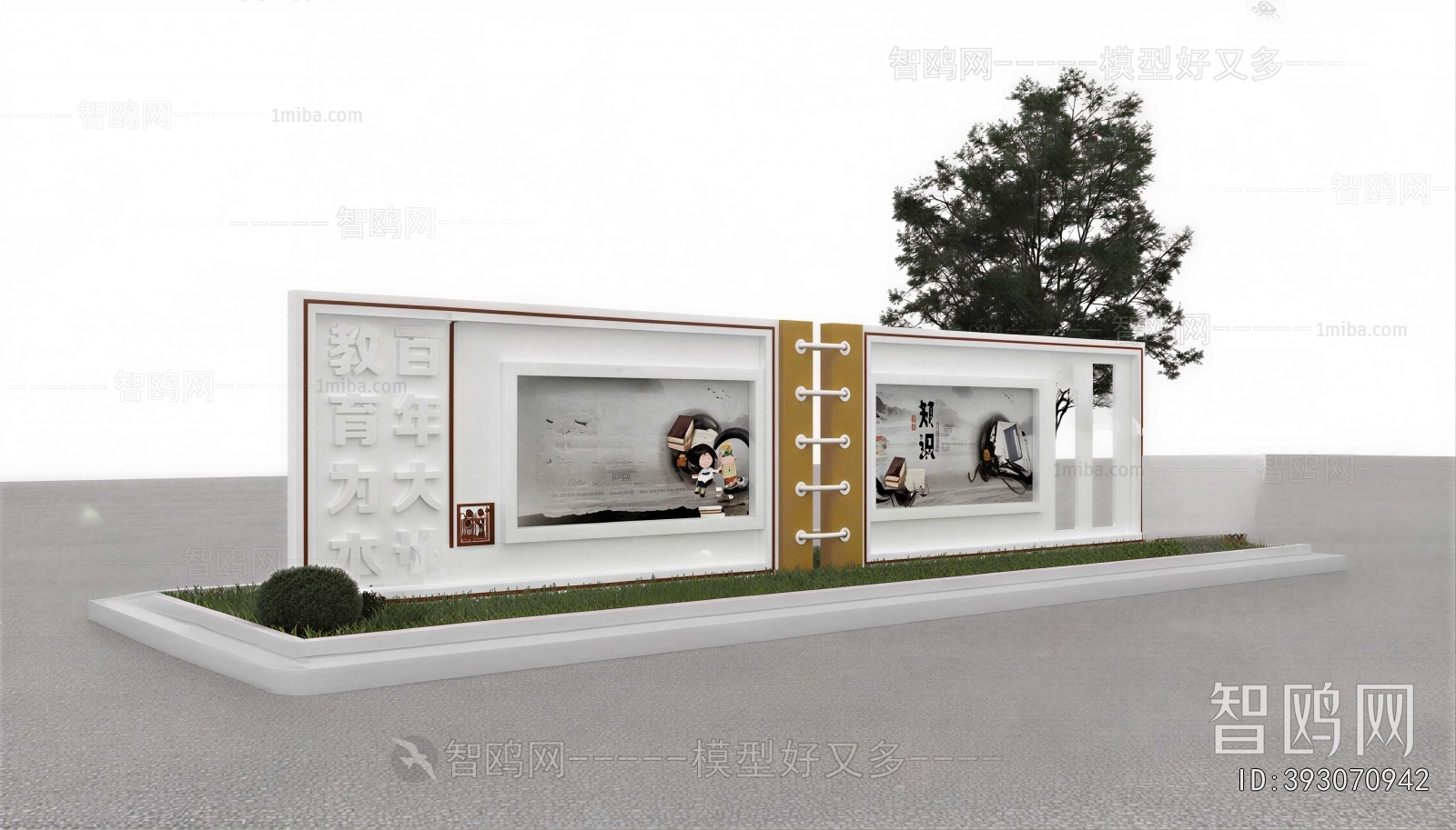 Modern Guide Board/bulletin Board