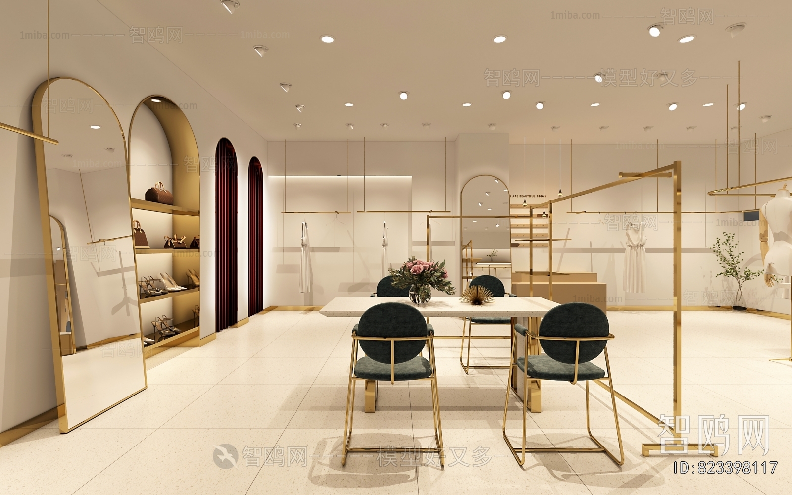 Modern Clothing Store