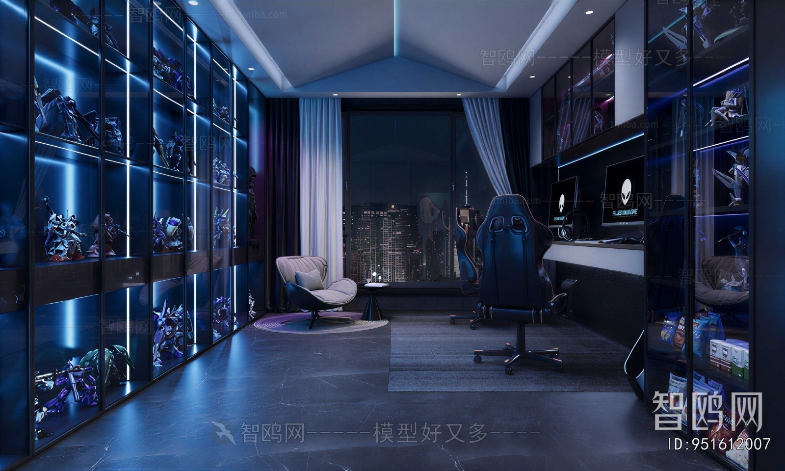 Modern E-sports Room