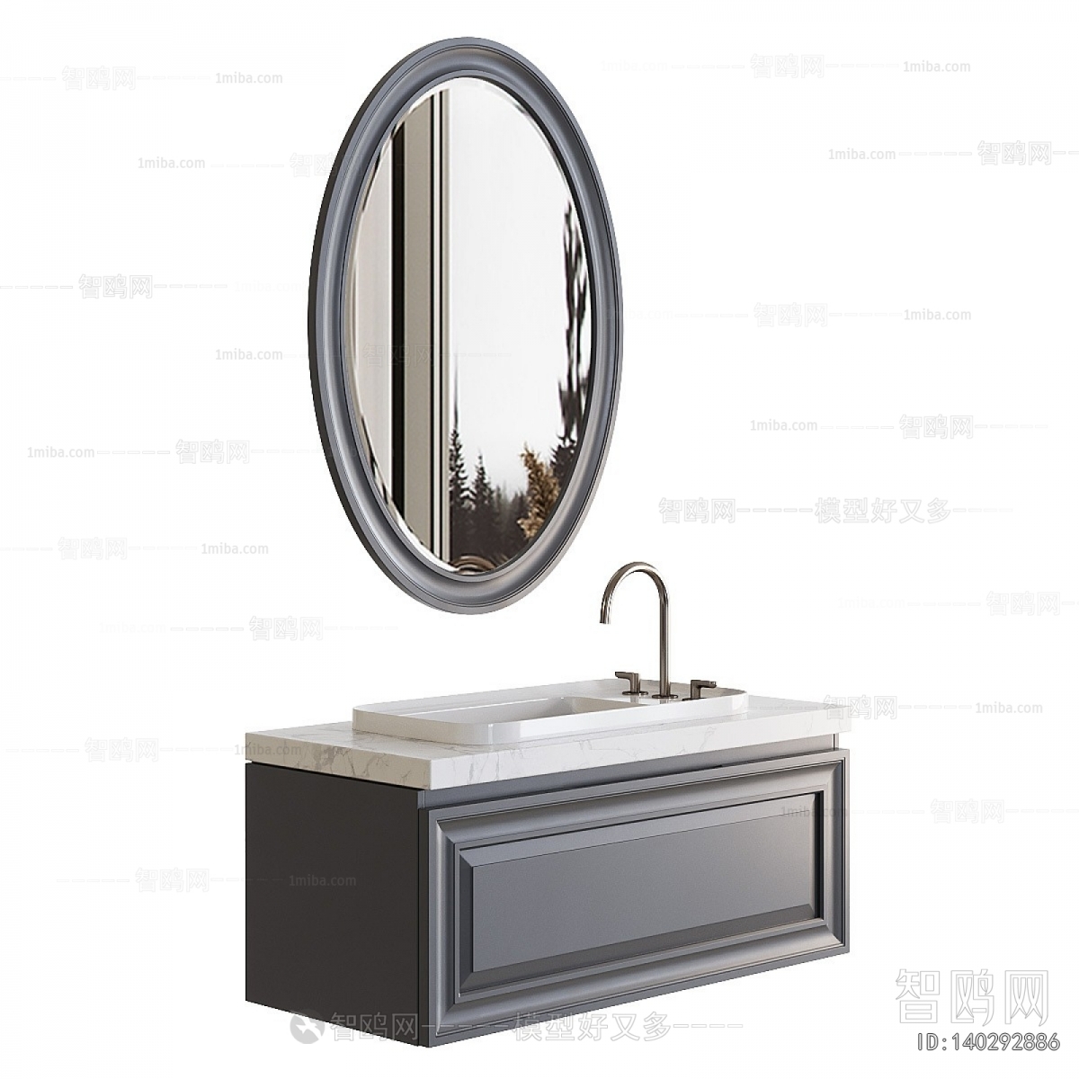 French Style Bathroom Cabinet