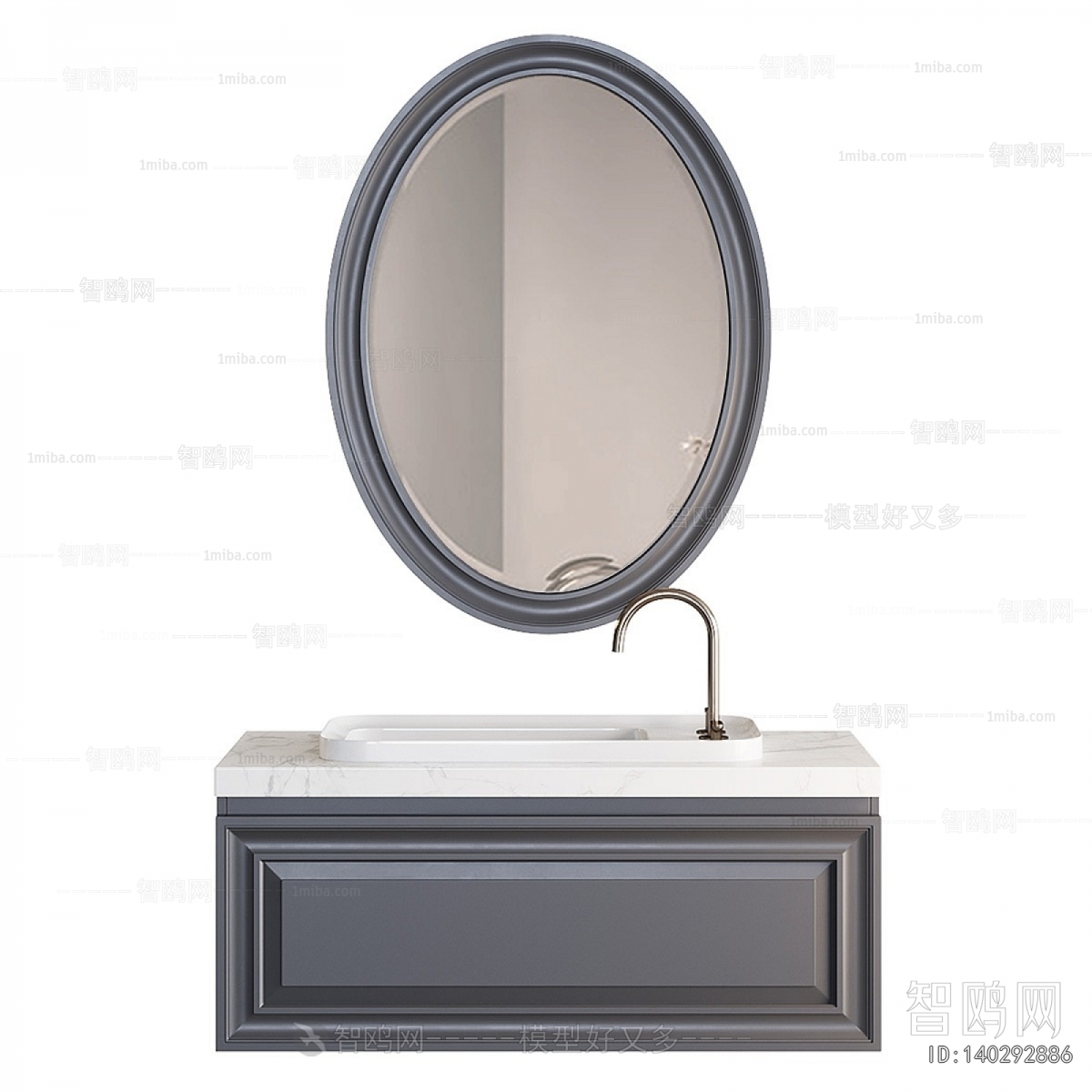 French Style Bathroom Cabinet