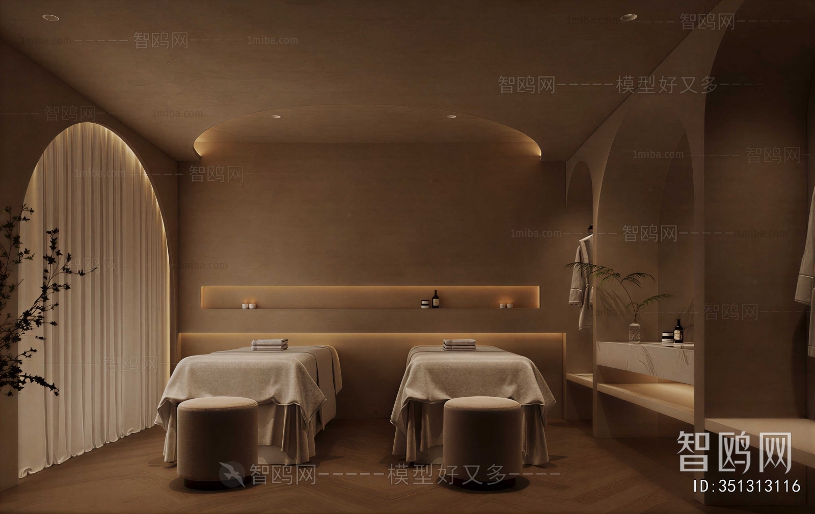 Wabi-sabi Style SPA Beauty