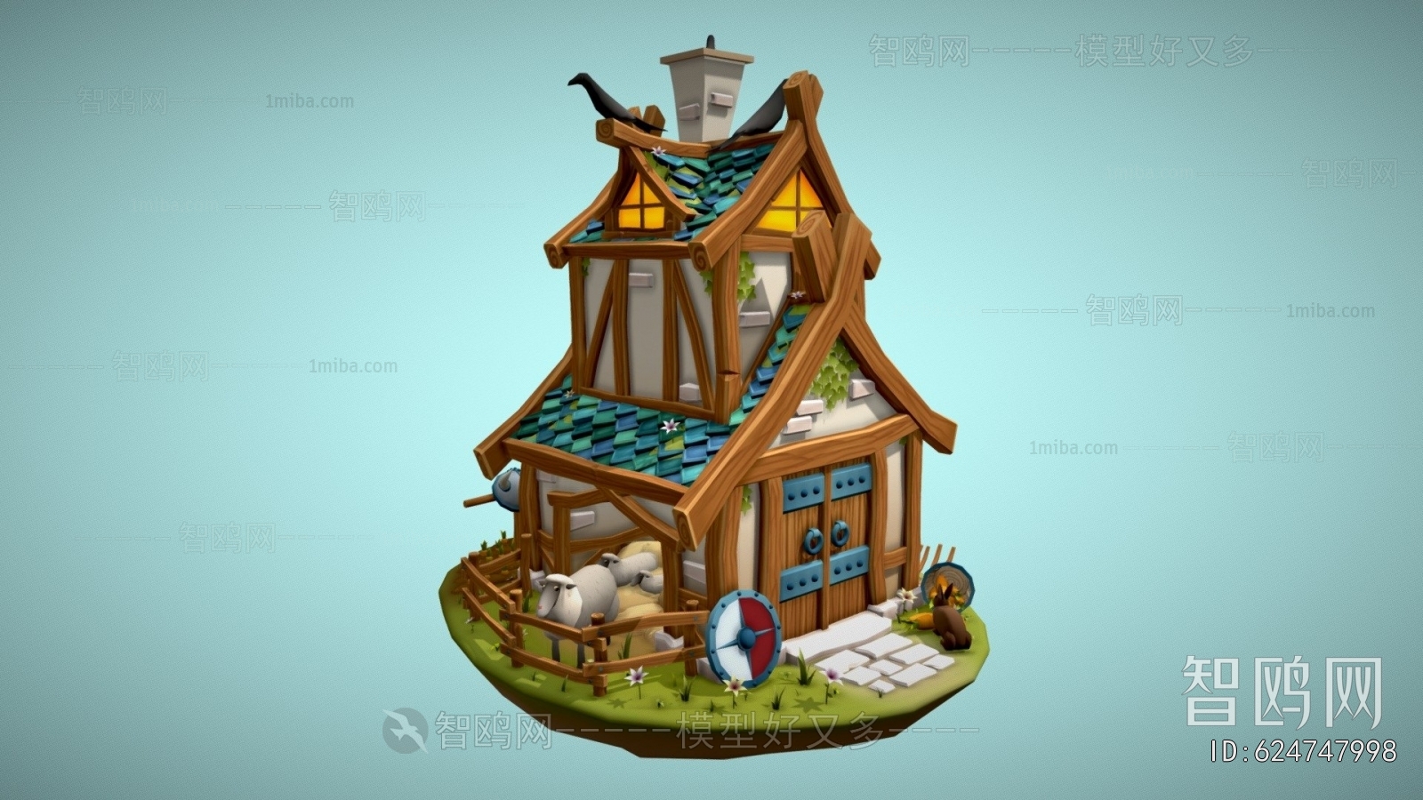 Modern Cartoon House