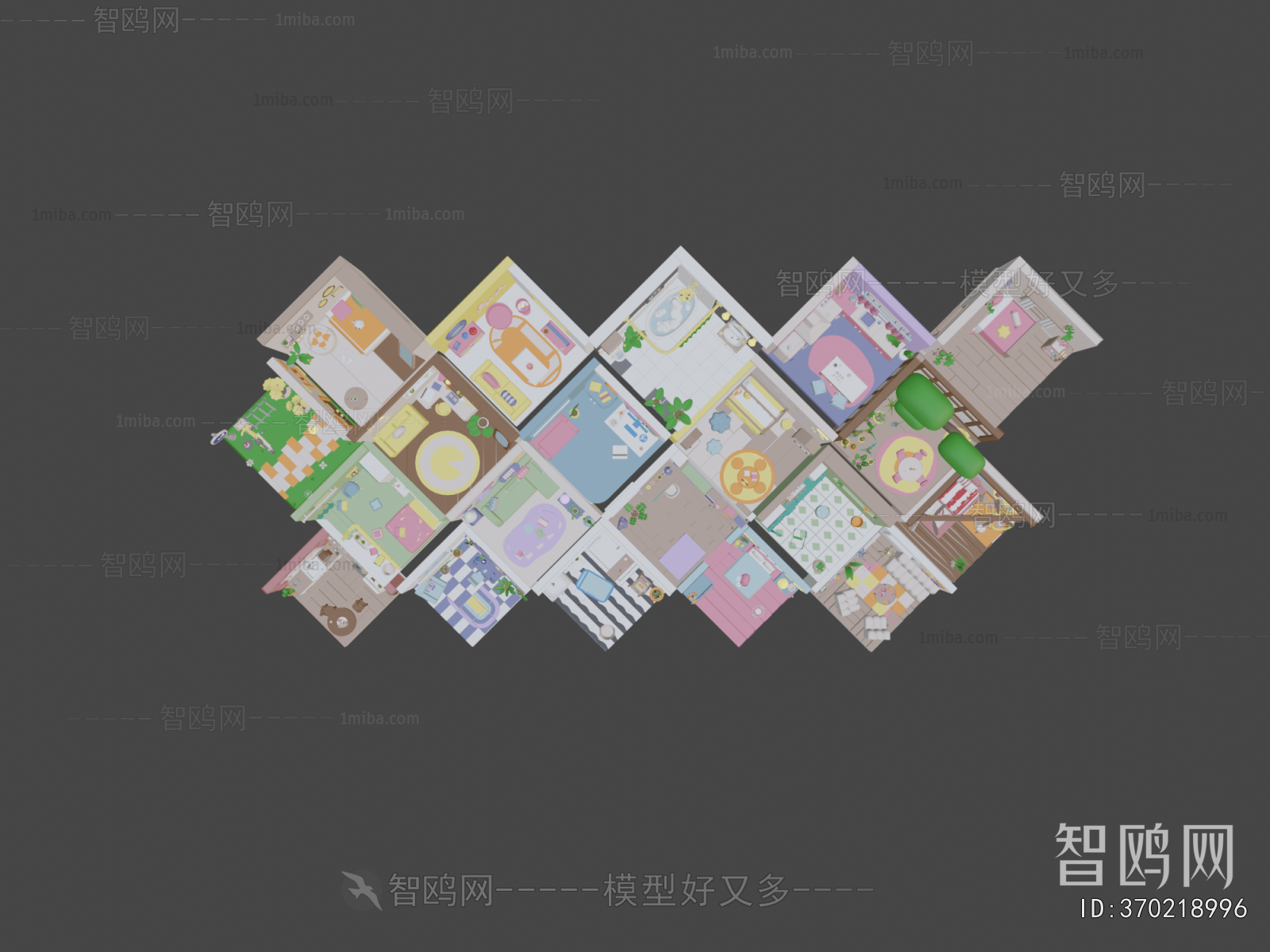 Modern Cartoon House