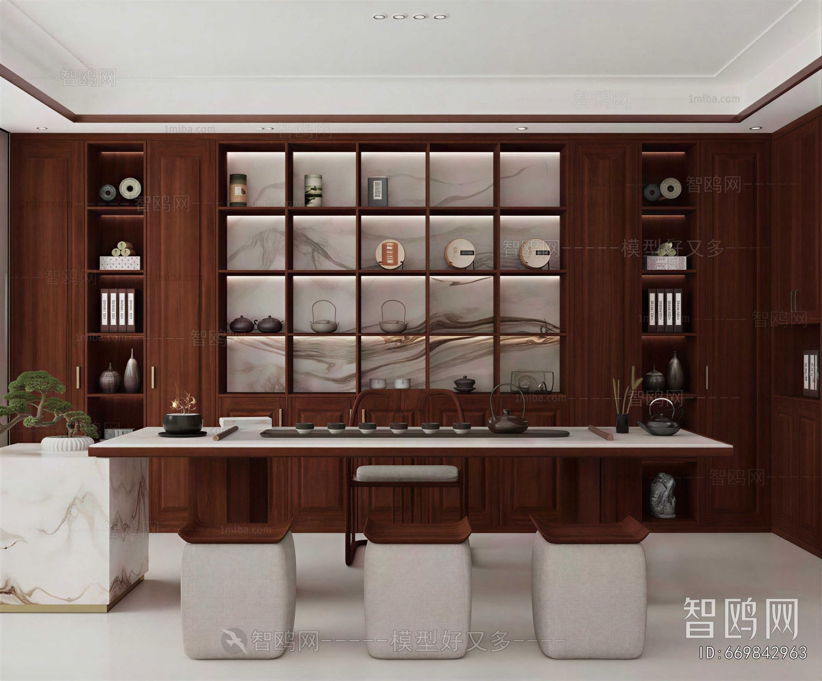 New Chinese Style Tea House