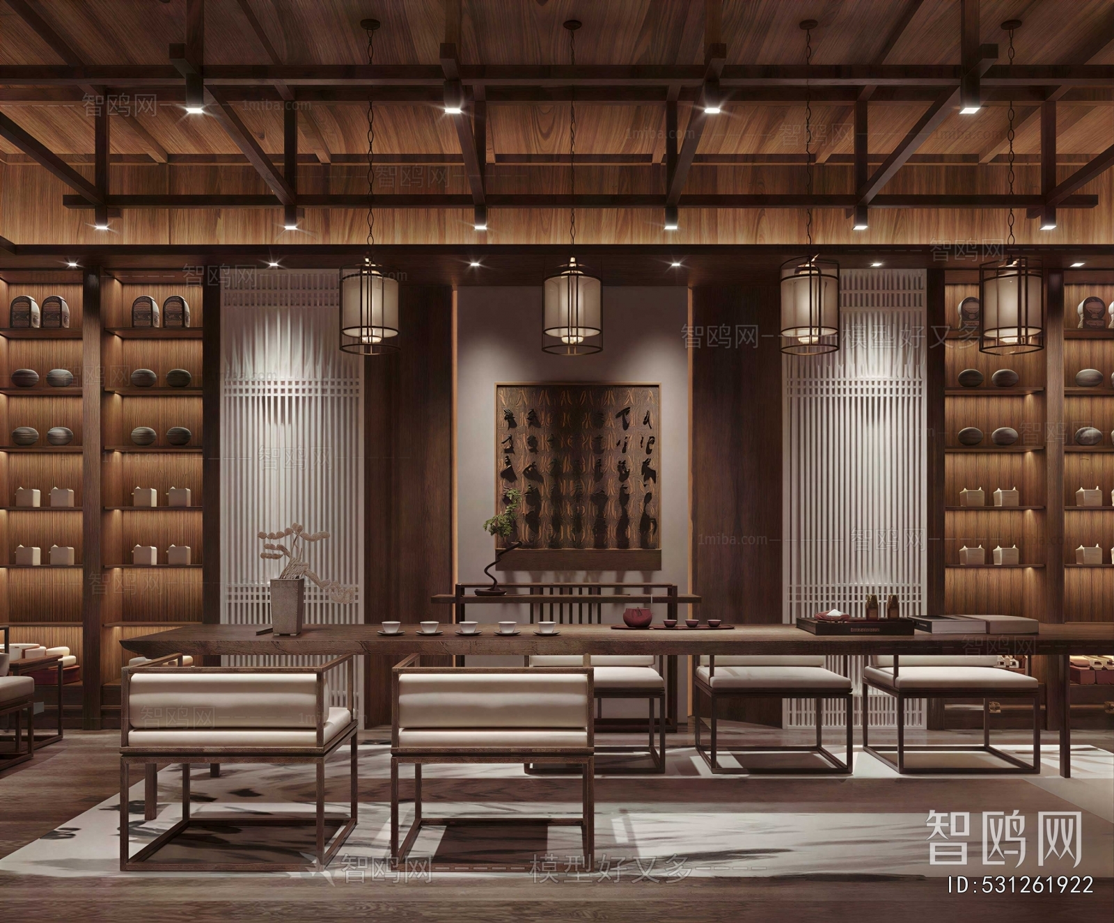 New Chinese Style Tea House