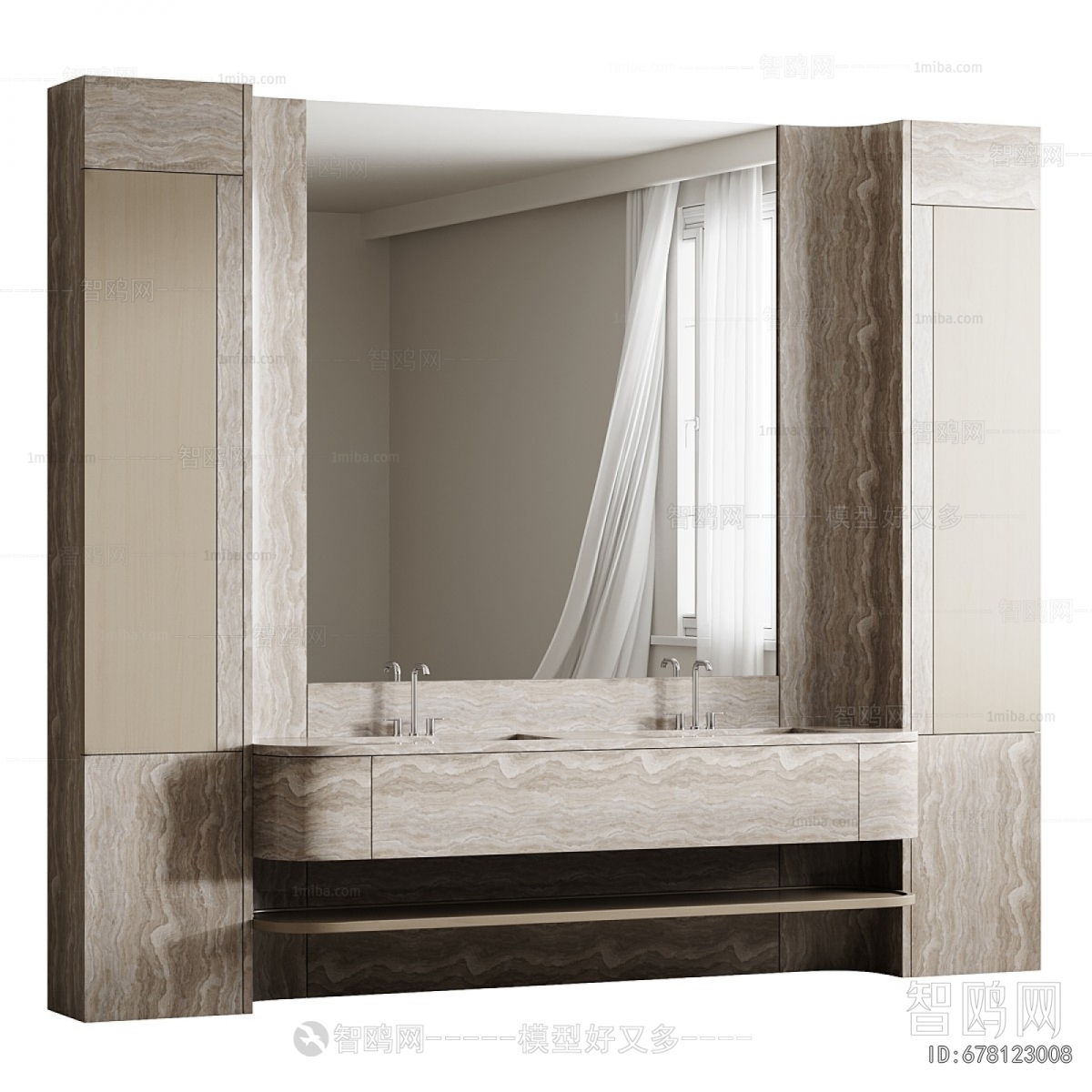 Modern Bathroom Cabinet