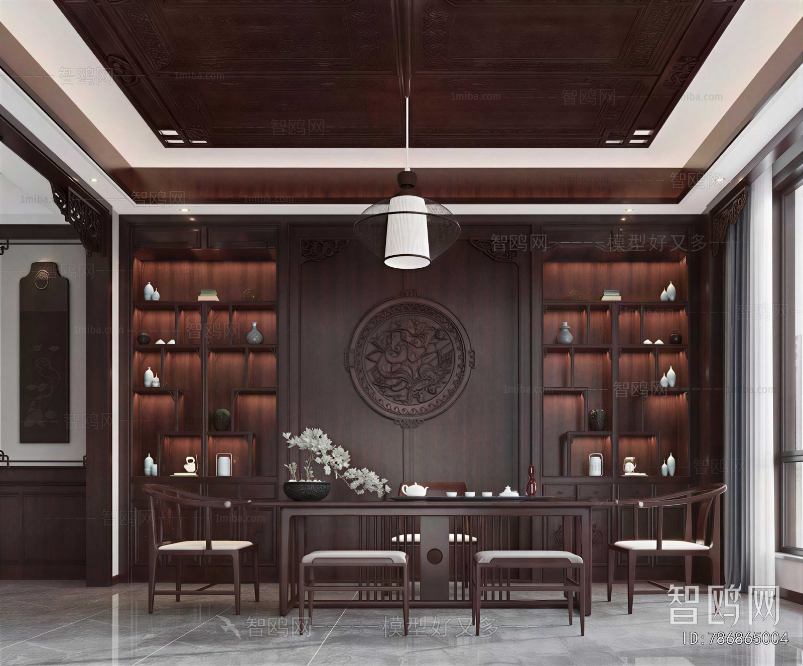 New Chinese Style Tea House