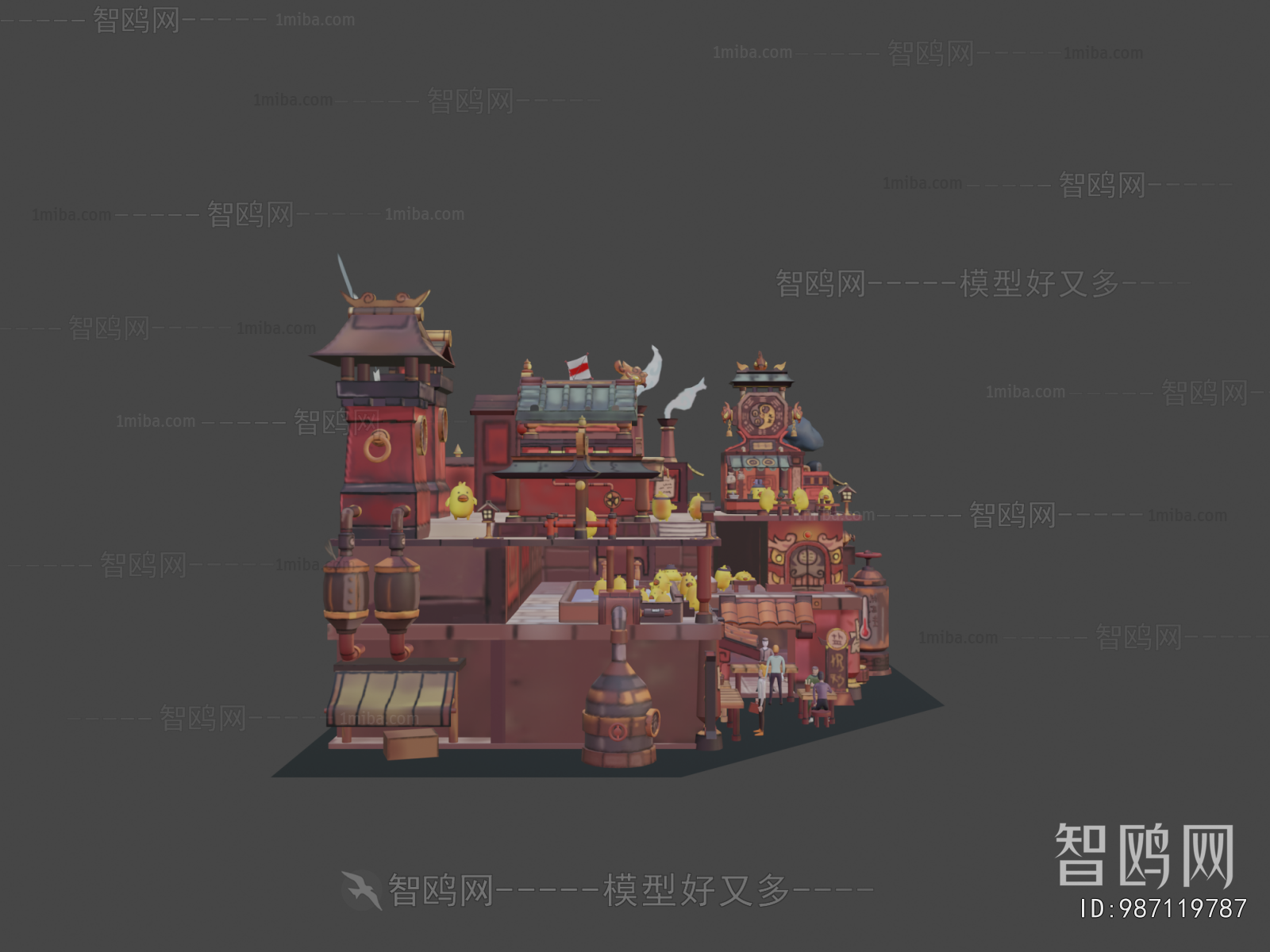 Modern Cartoon House