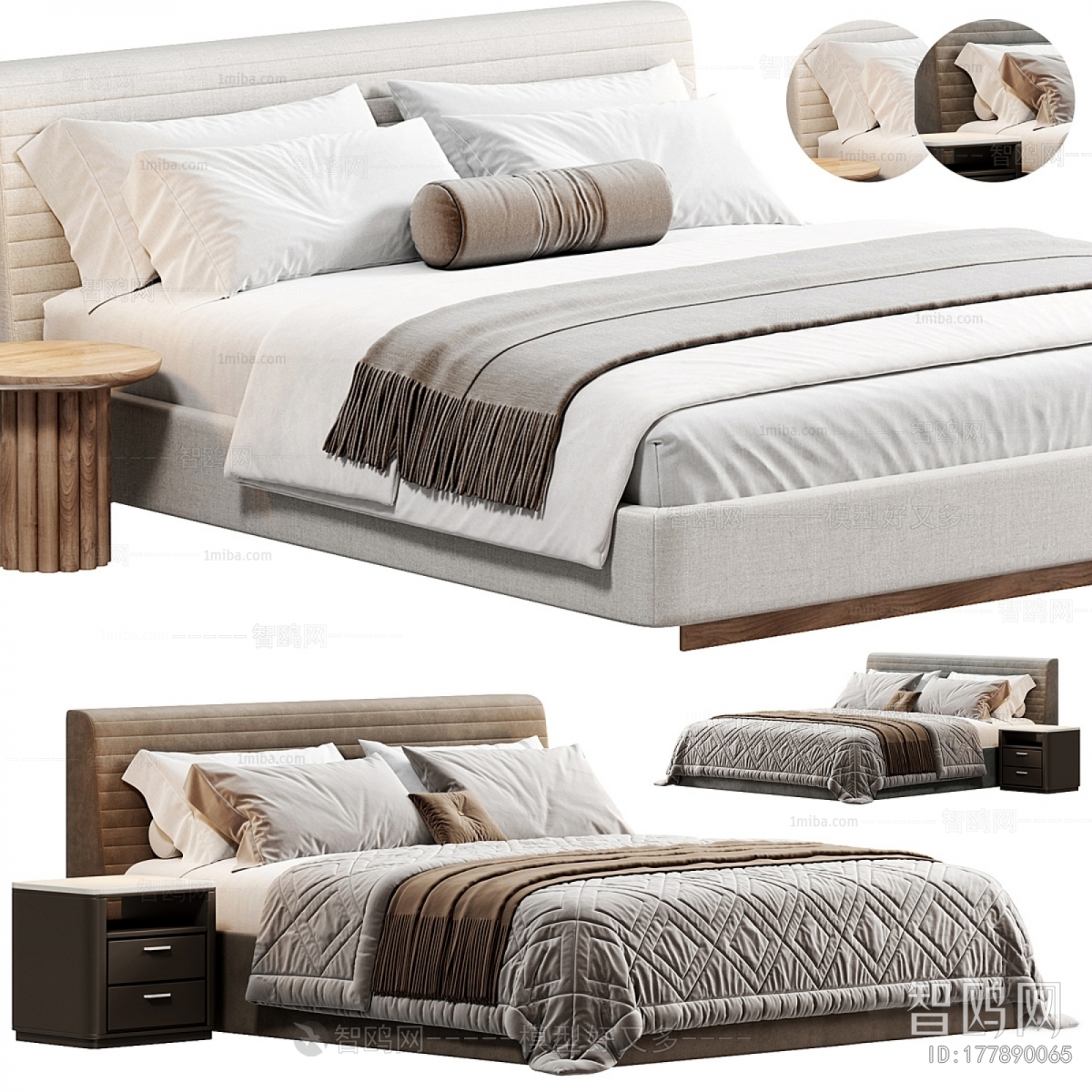 Modern Double Bed