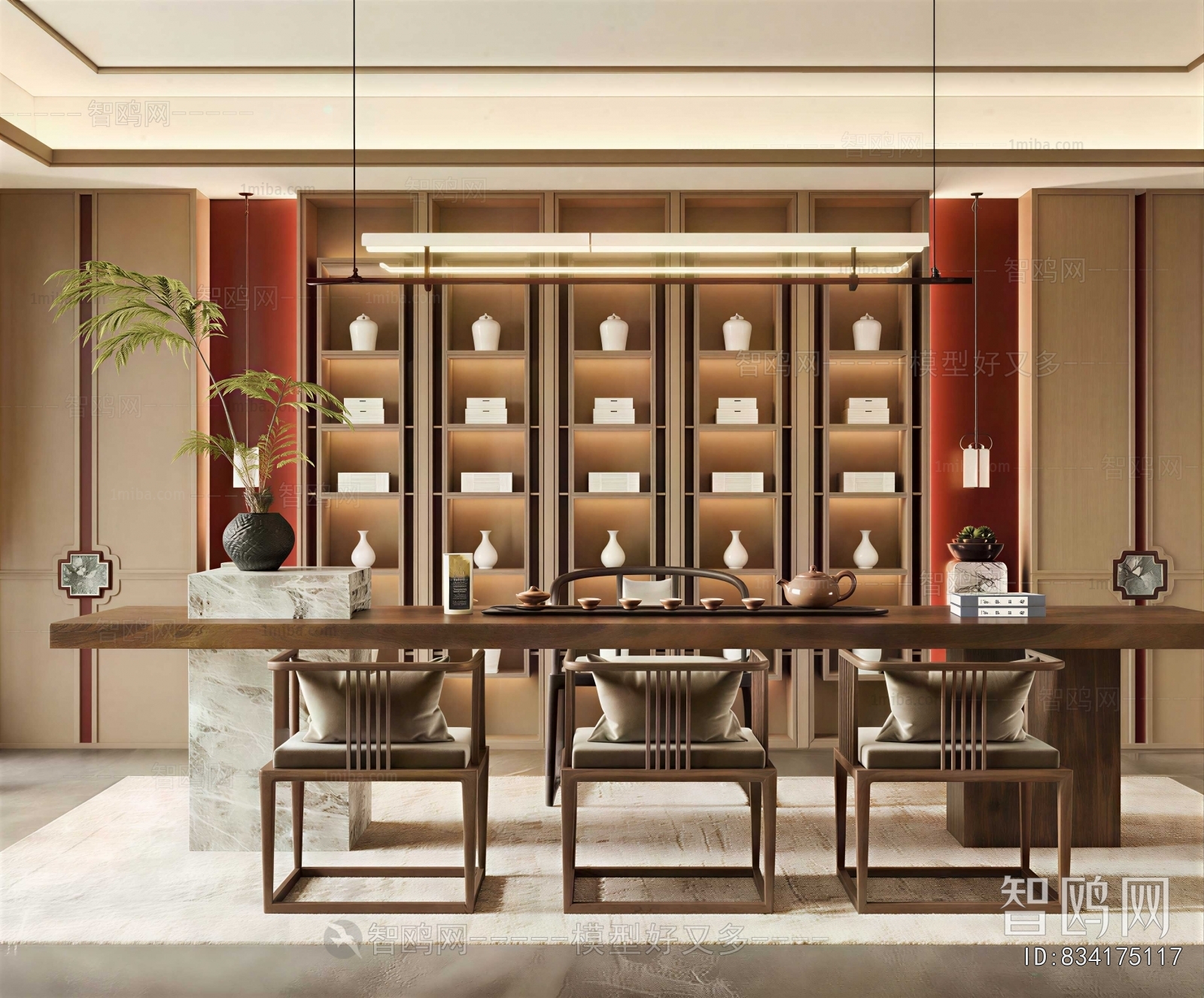 New Chinese Style Tea House