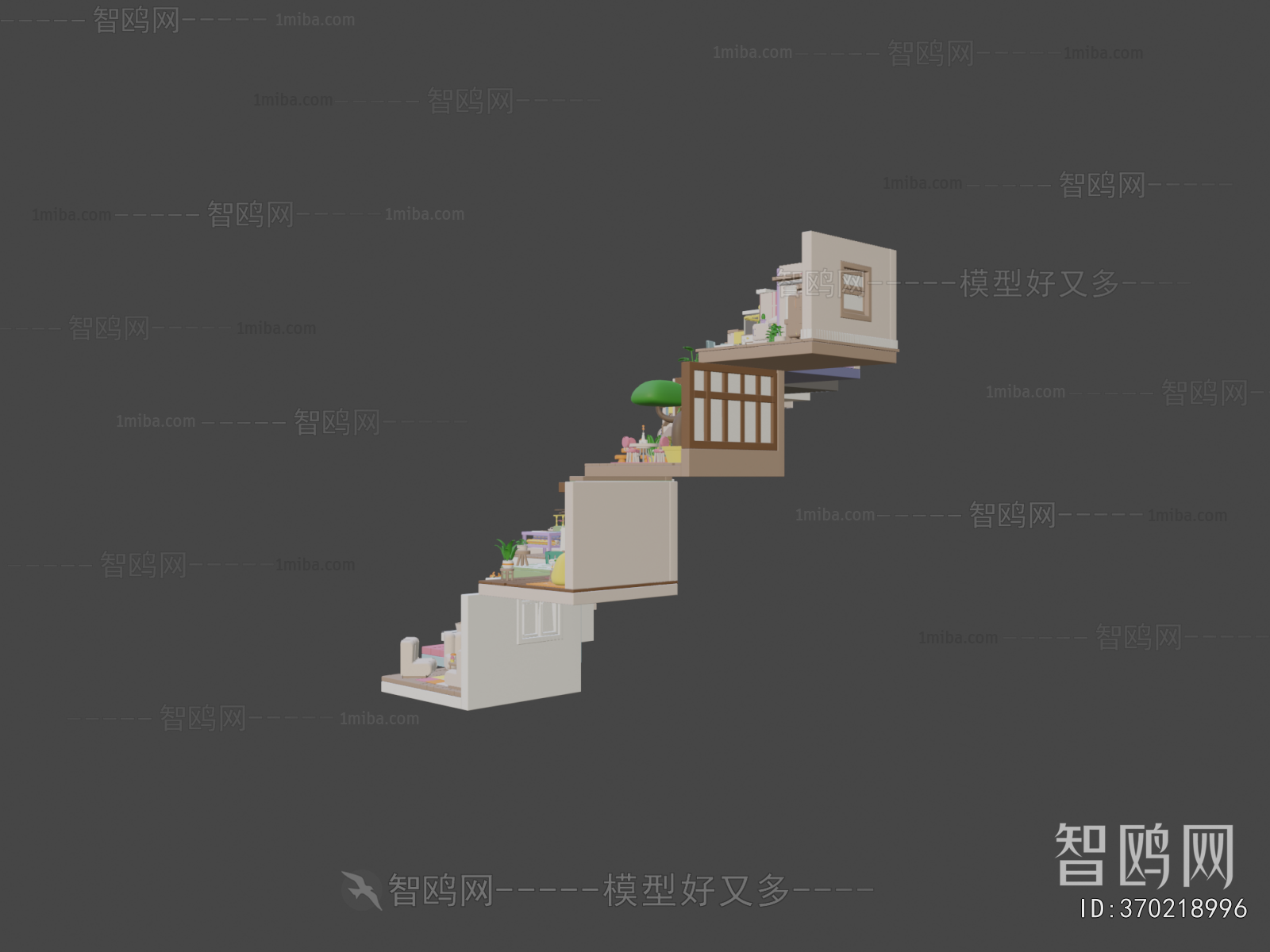 Modern Cartoon House