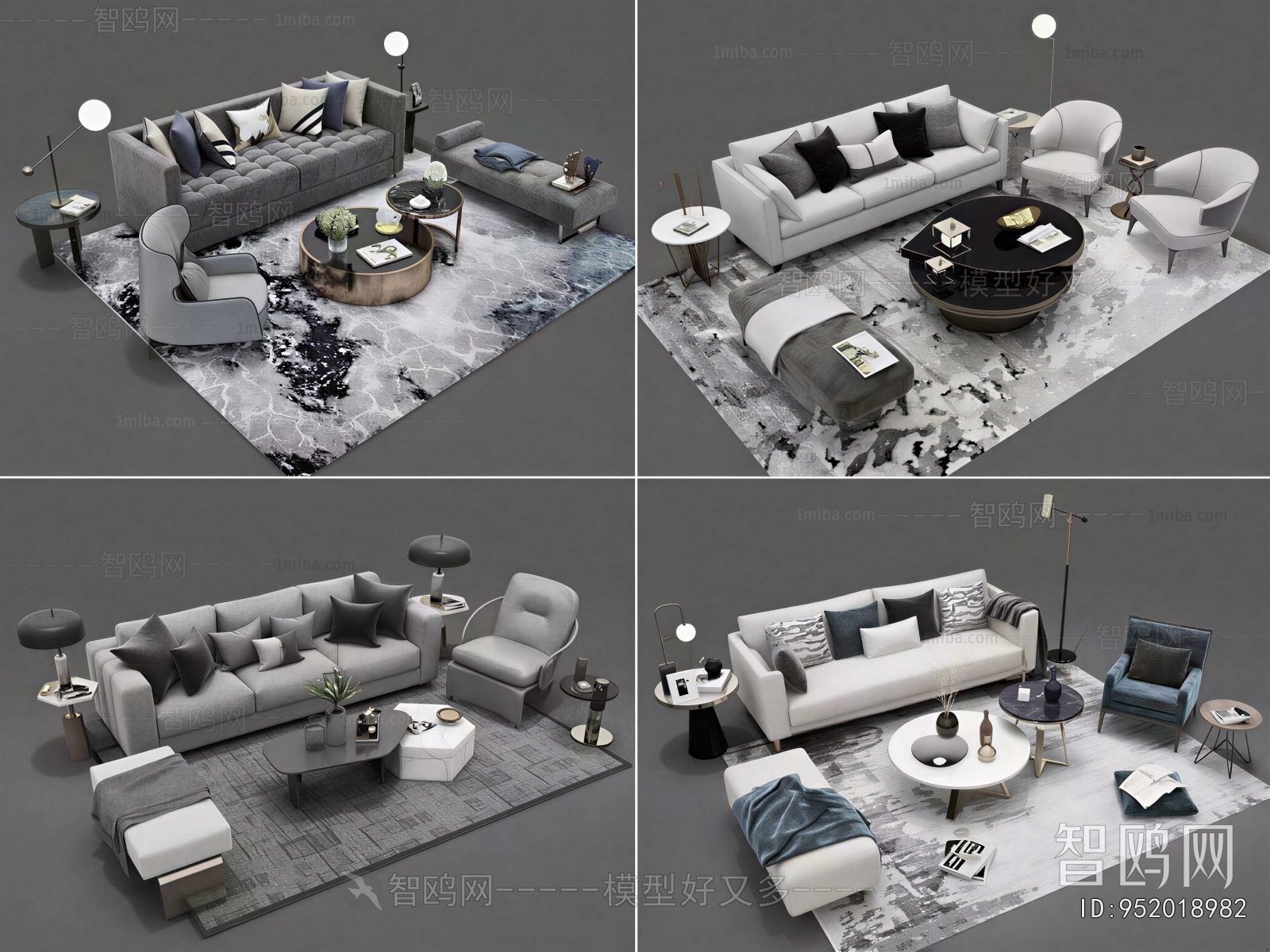 Modern Sofa Combination