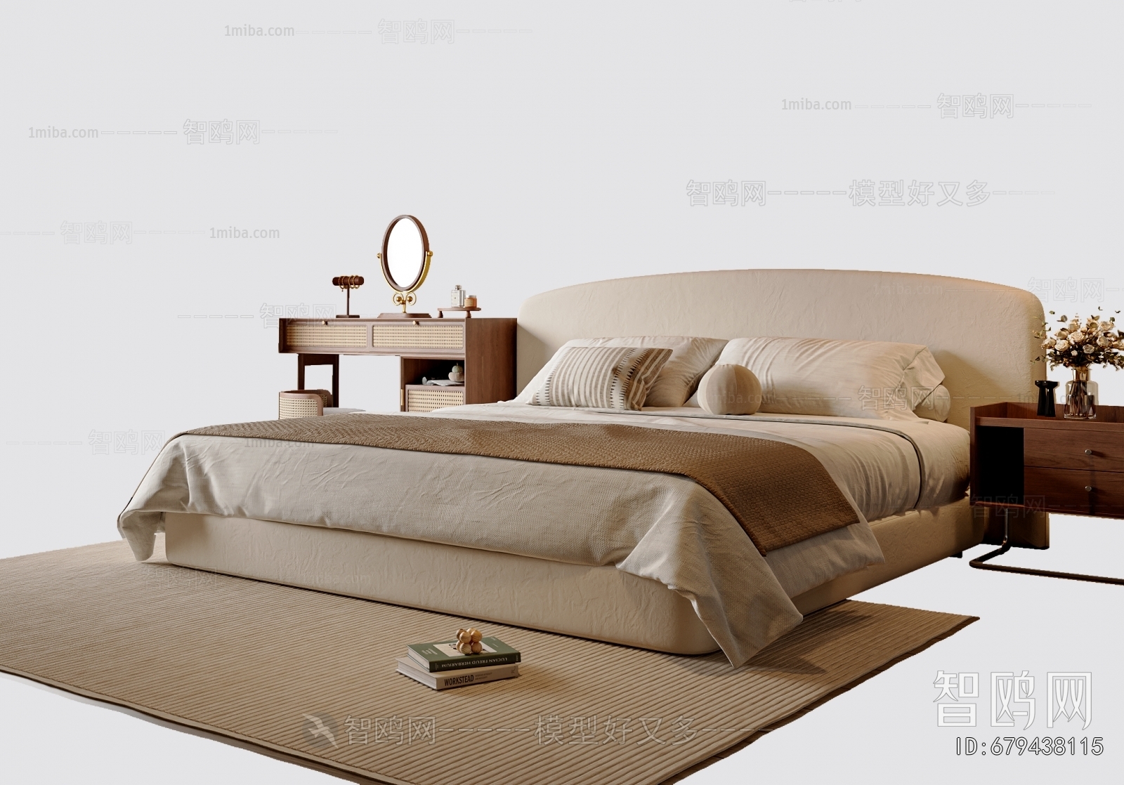 Modern Double Bed