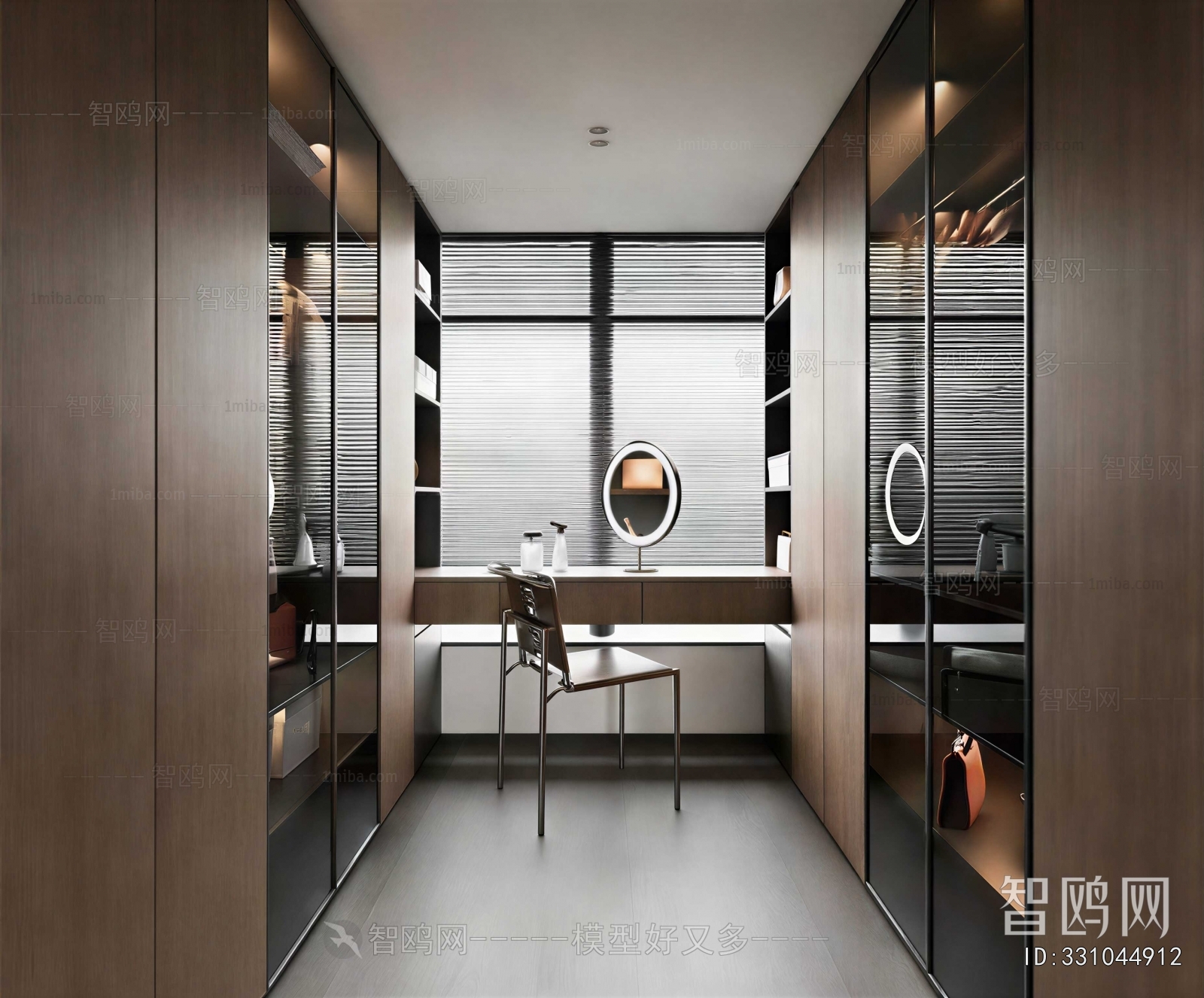 Modern Clothes Storage Area