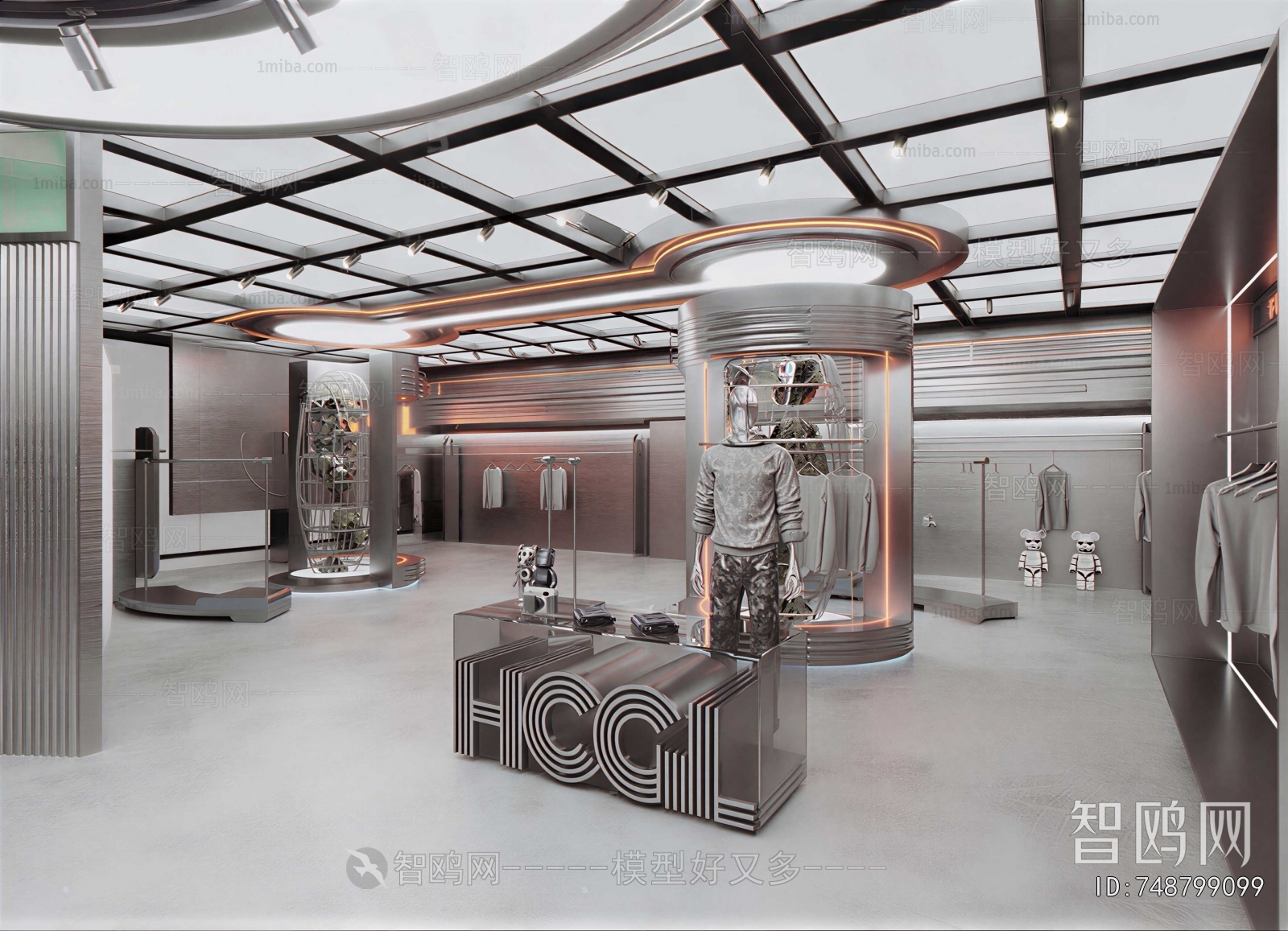 Modern Clothing Store