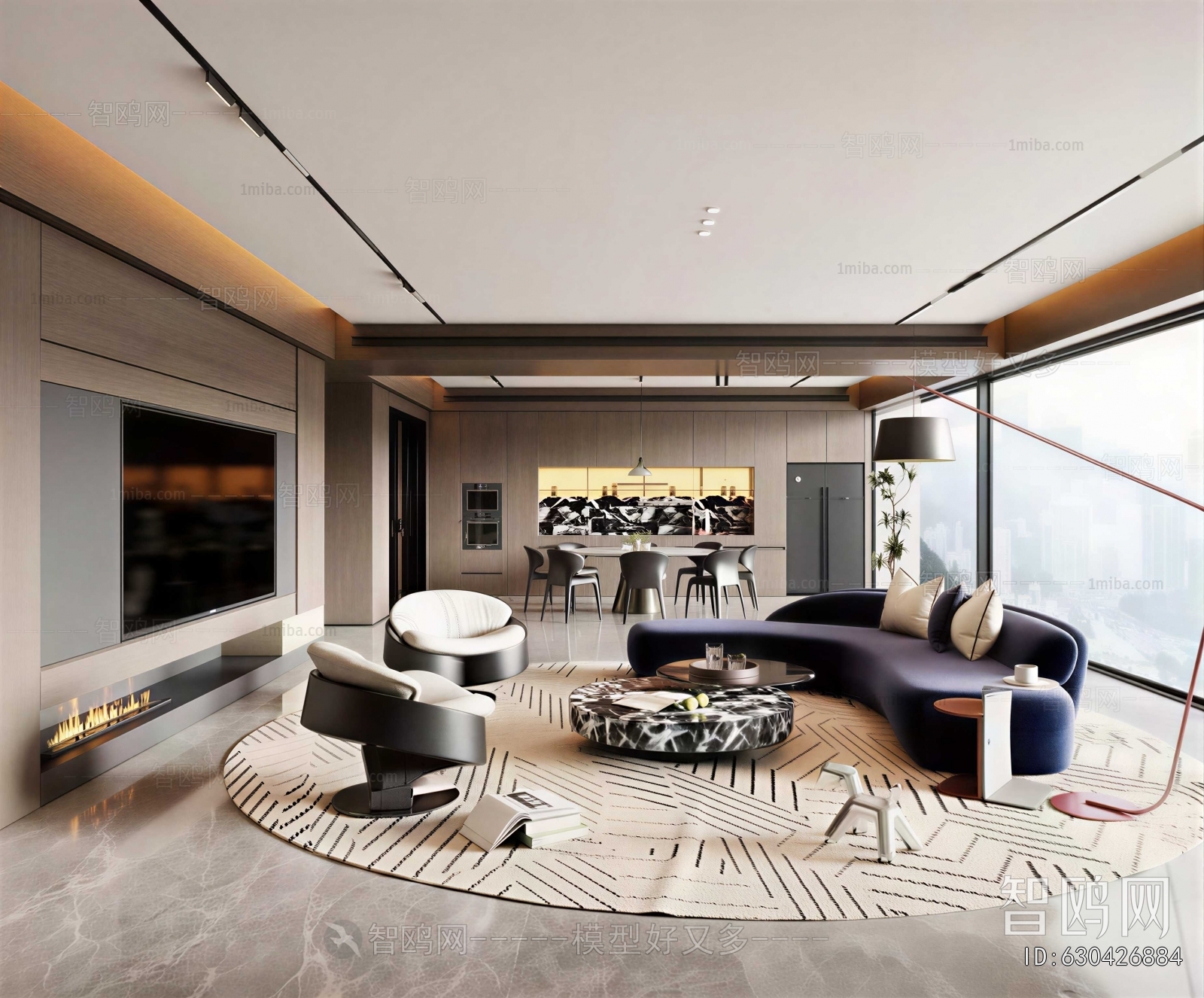 Modern A Living Room