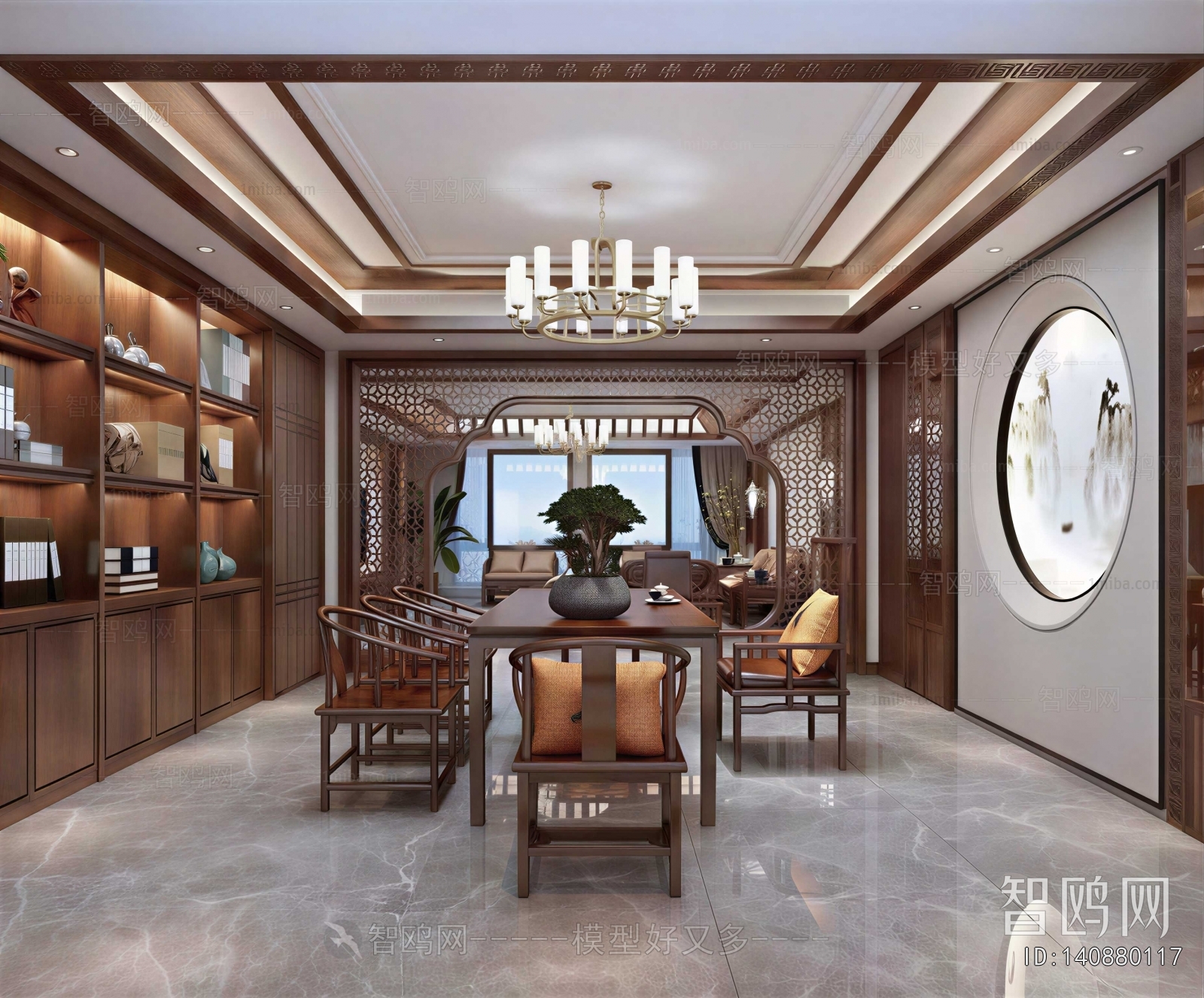 New Chinese Style Tea House