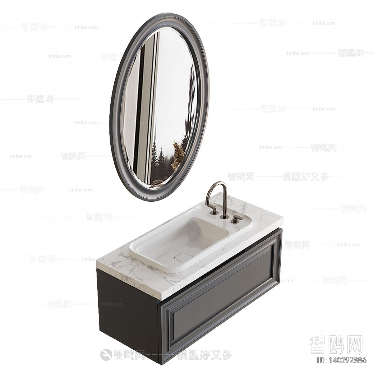 French Style Bathroom Cabinet