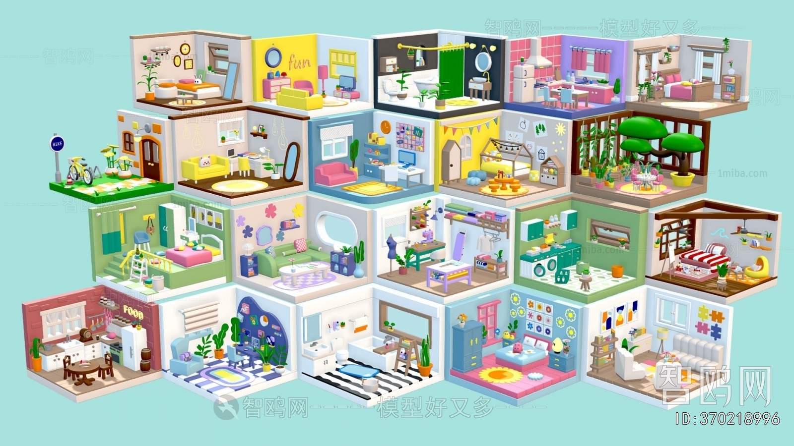 Modern Cartoon House