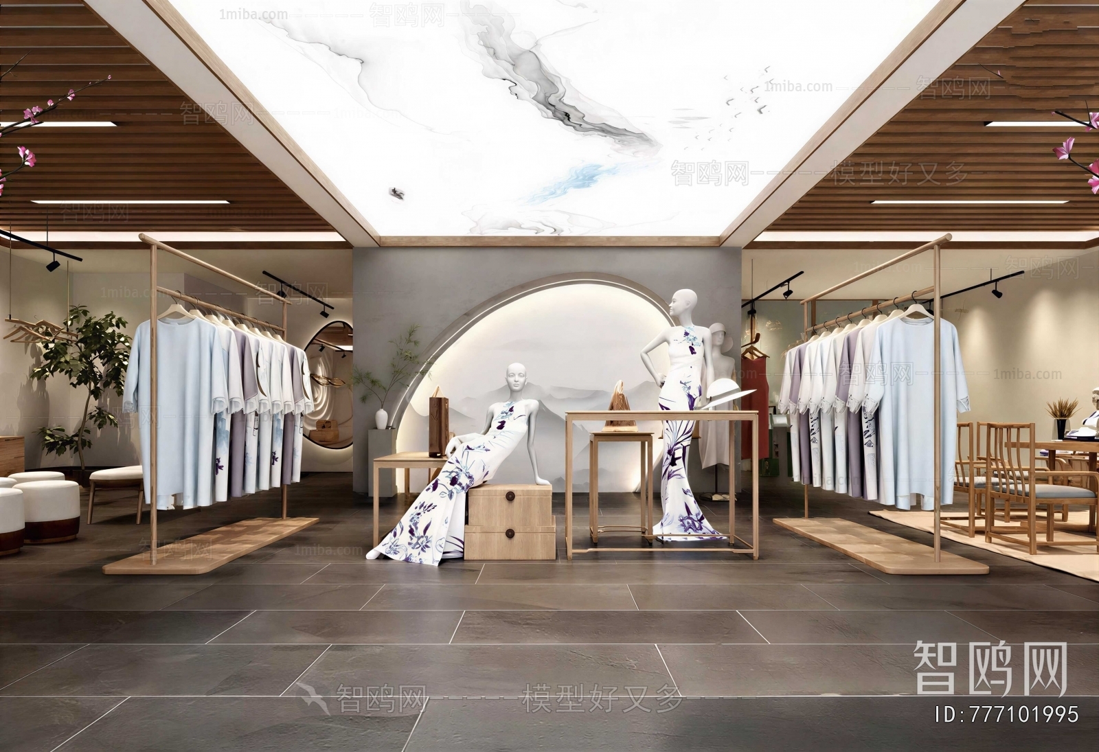 New Chinese Style Clothing Store