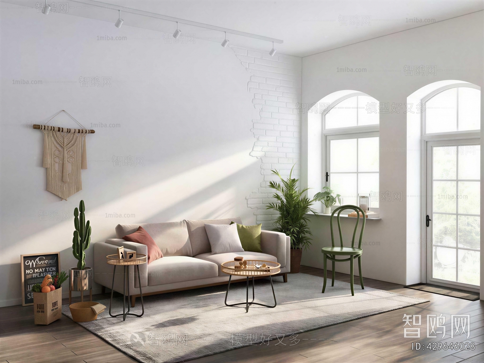 Nordic Style A Living Room