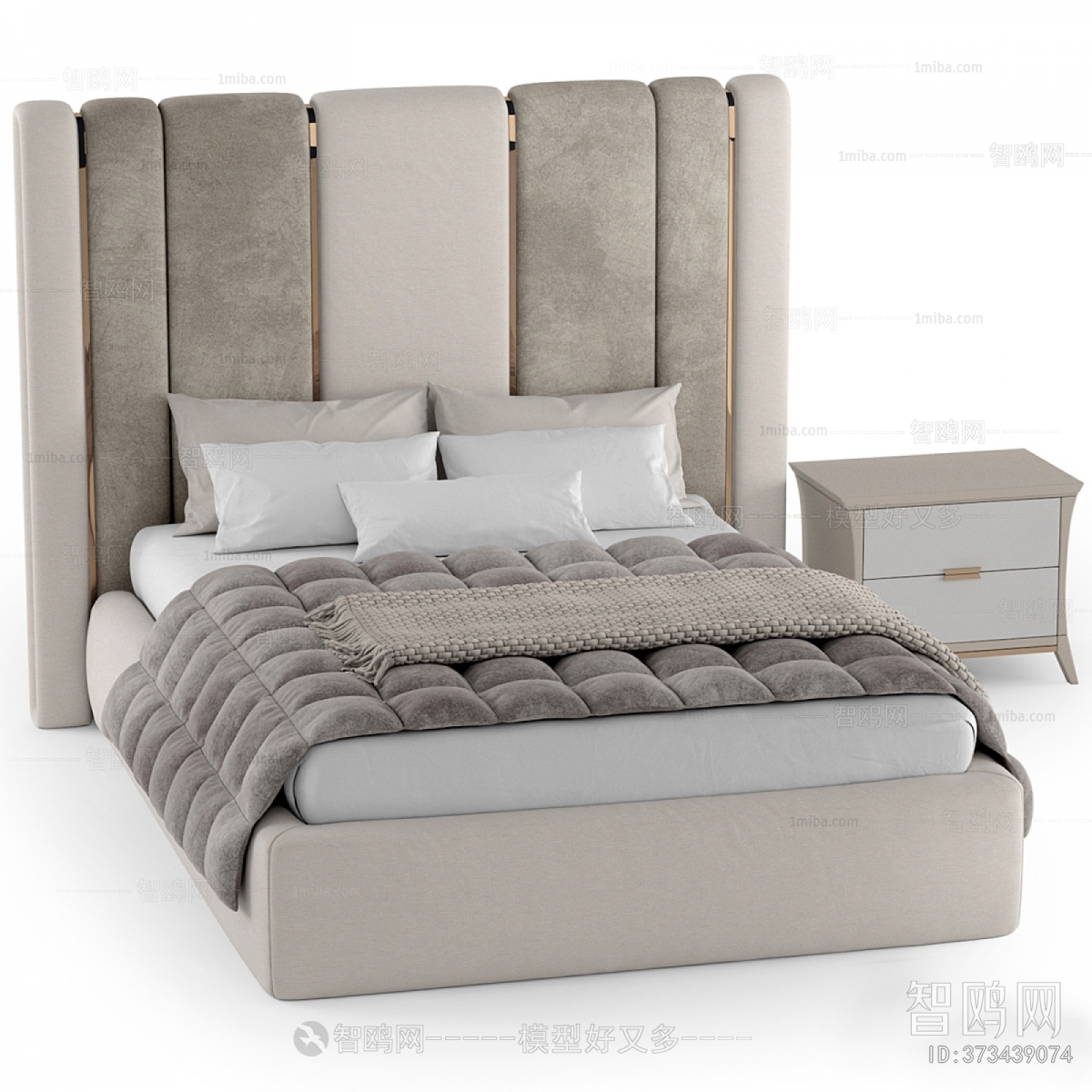 Modern Double Bed