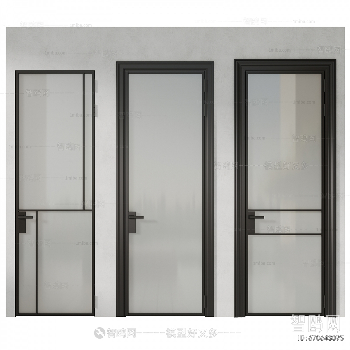 Modern Single Door