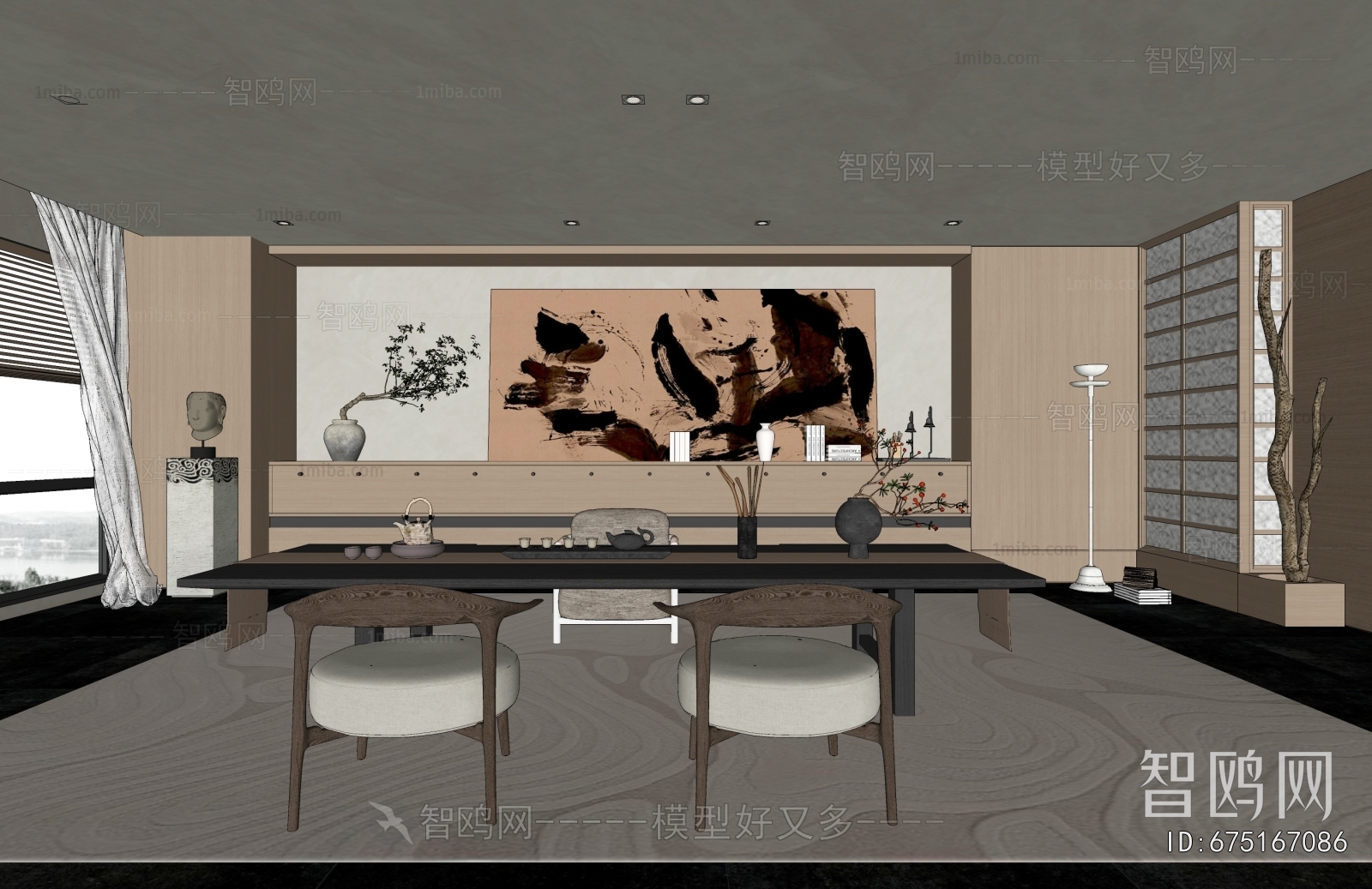 New Chinese Style Tea House