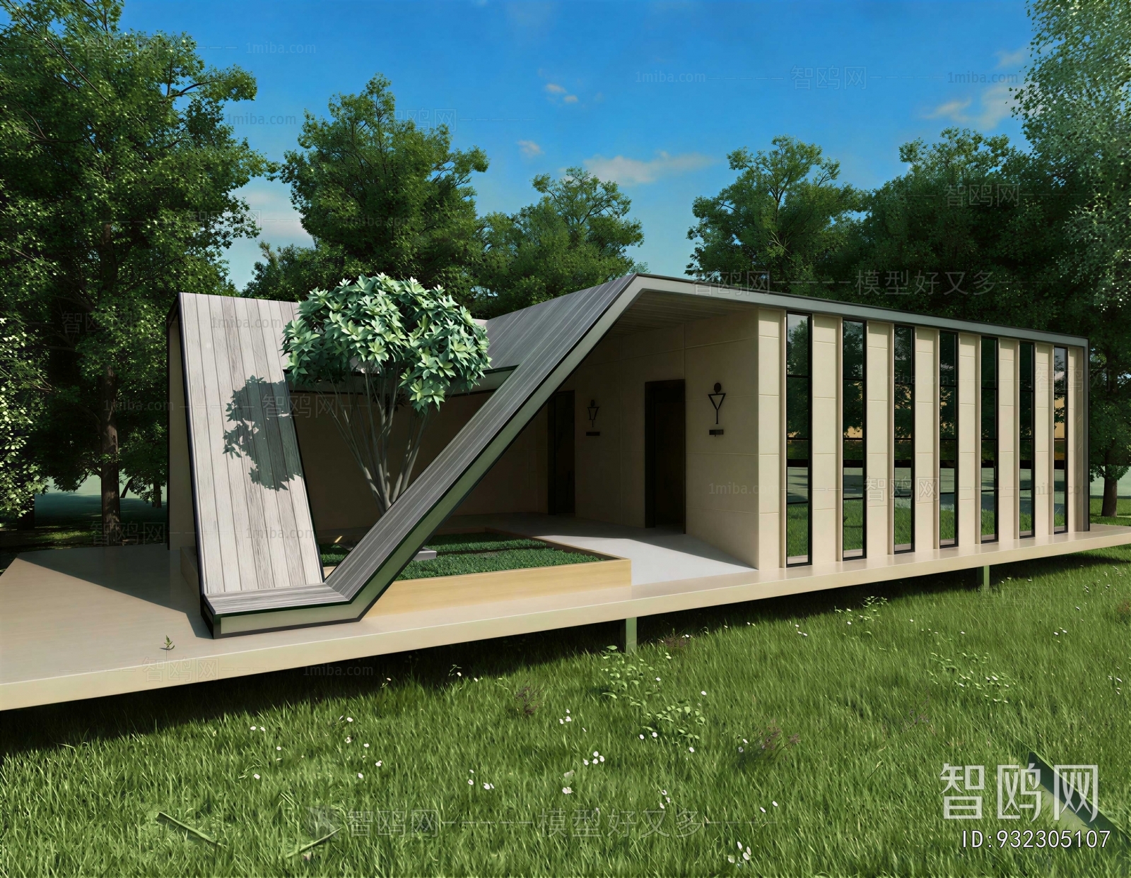 Modern Public Building