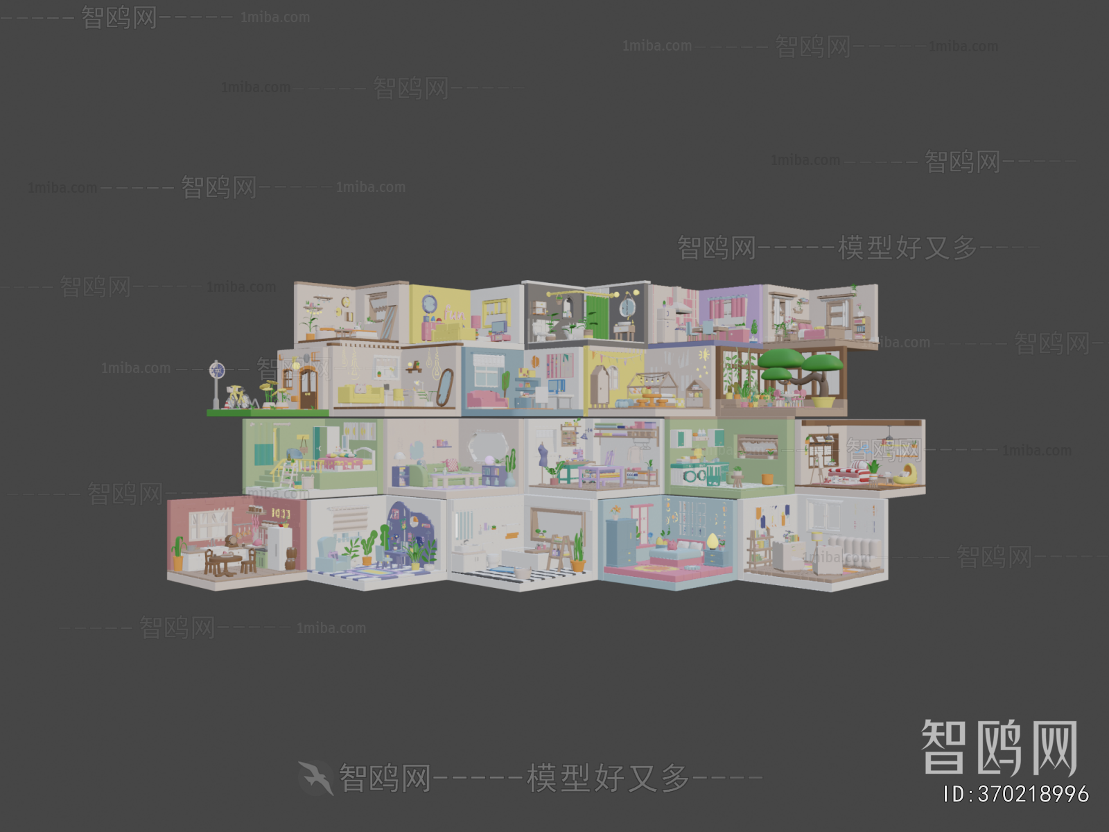 Modern Cartoon House