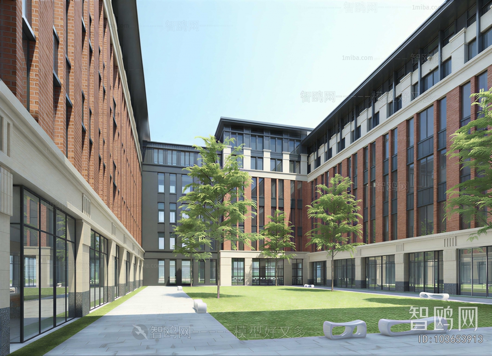 Modern Appearance Of Commercial Building