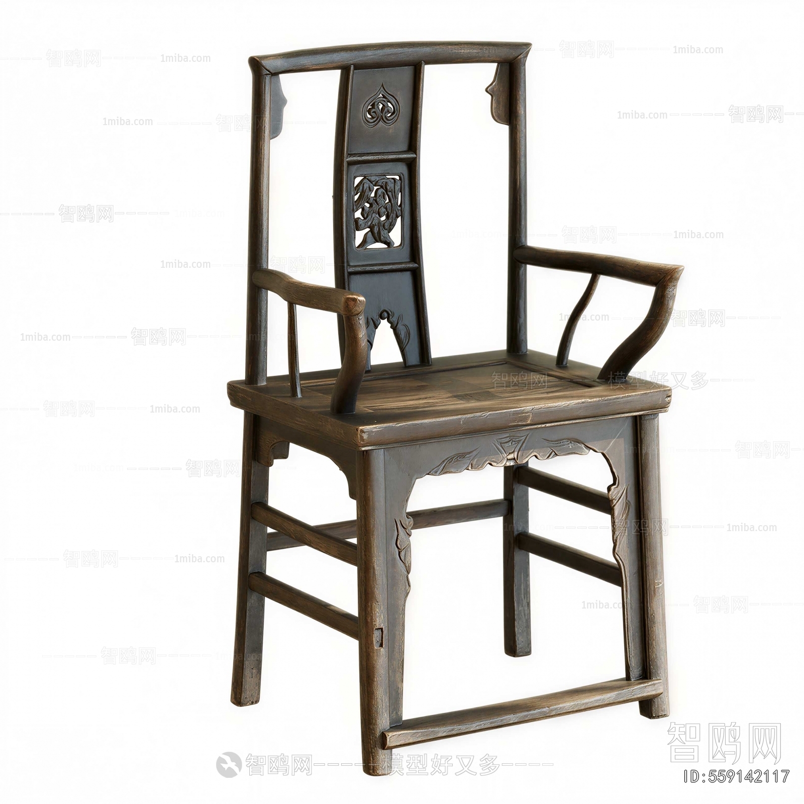 New Chinese Style Lounge Chair