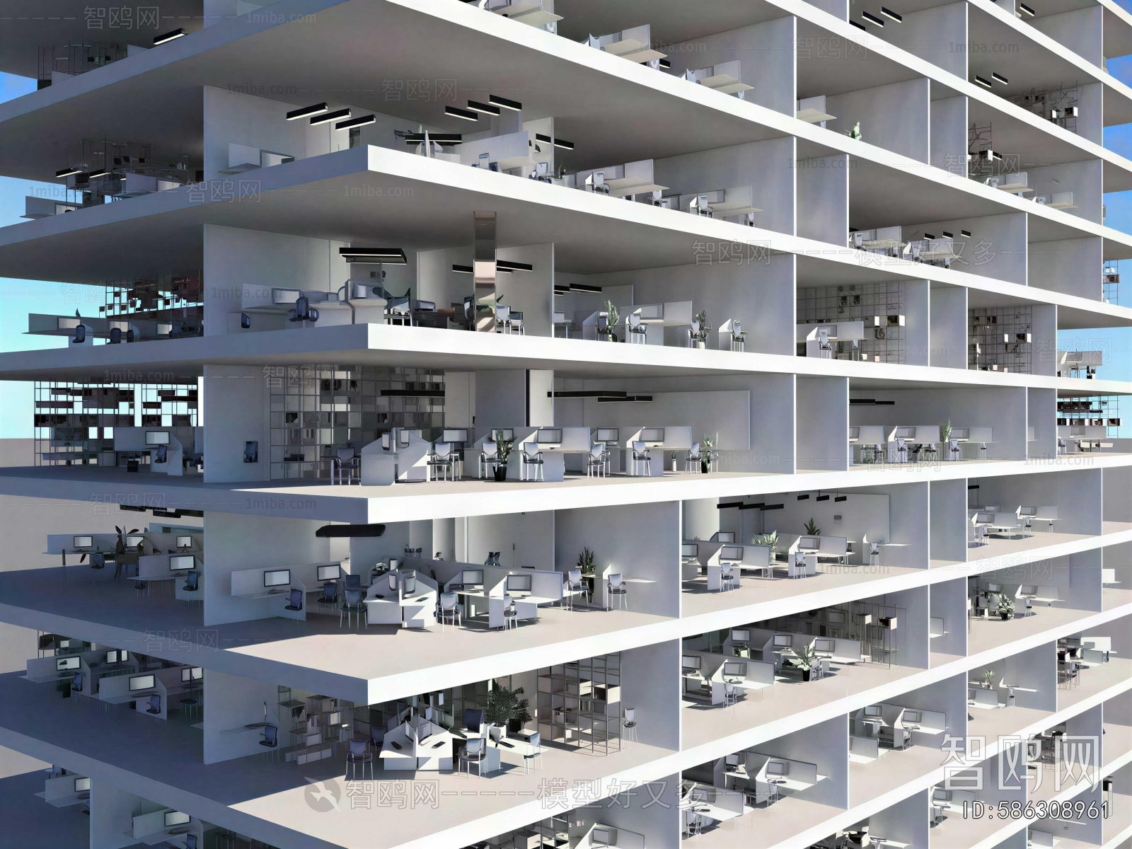 Modern Appearance Of Commercial Building