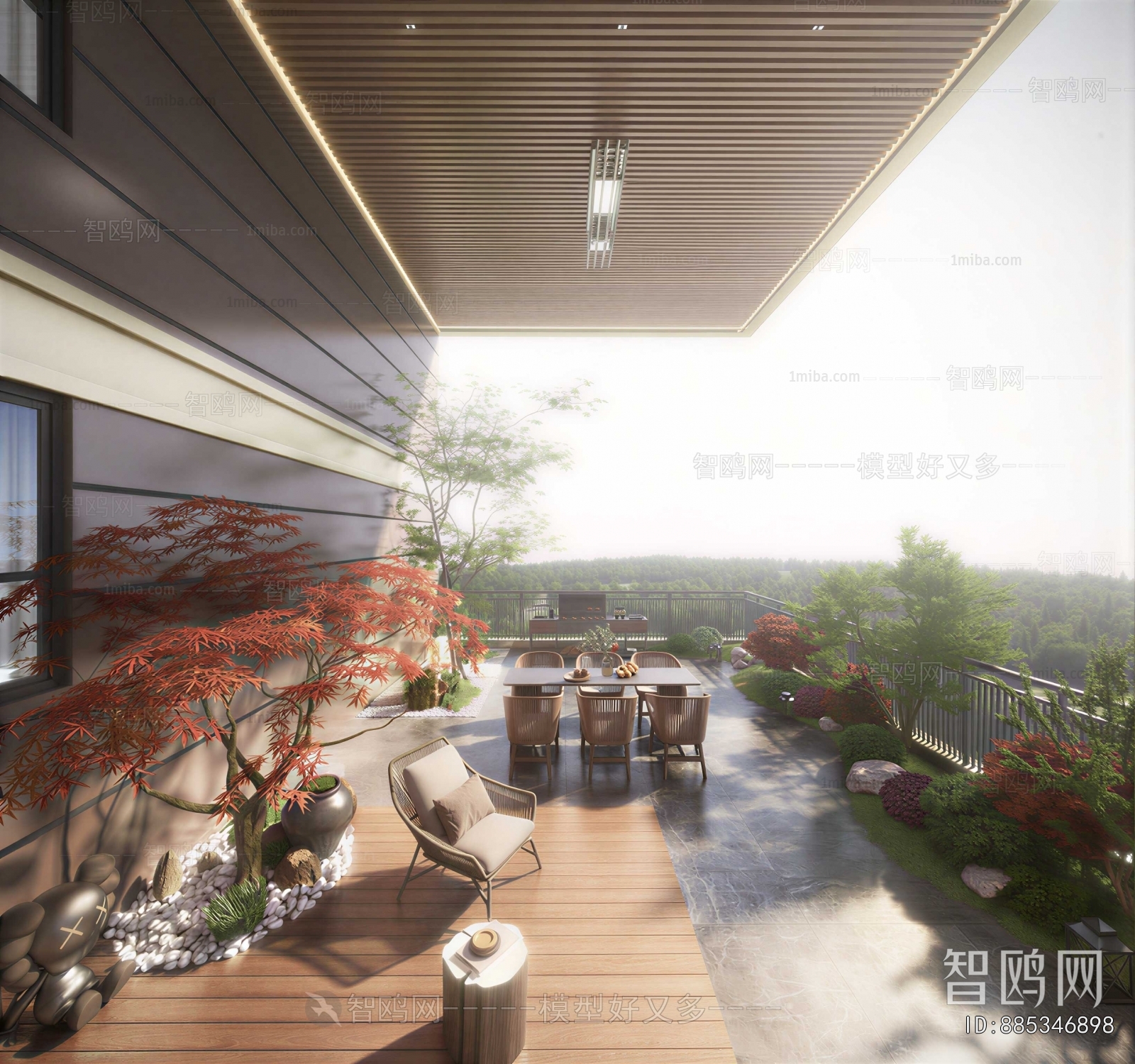 Modern Leisure Balcony