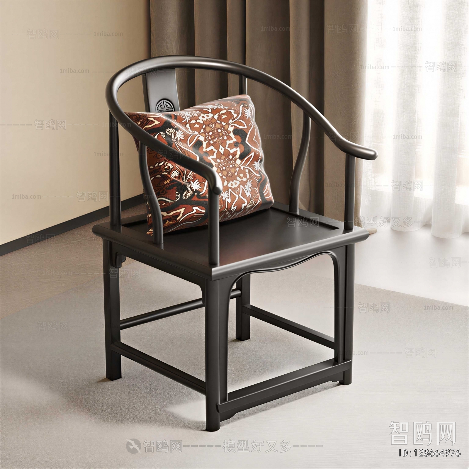 New Chinese Style Lounge Chair