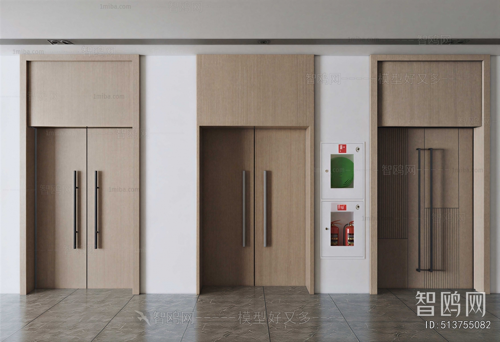 Modern Elevator Hall