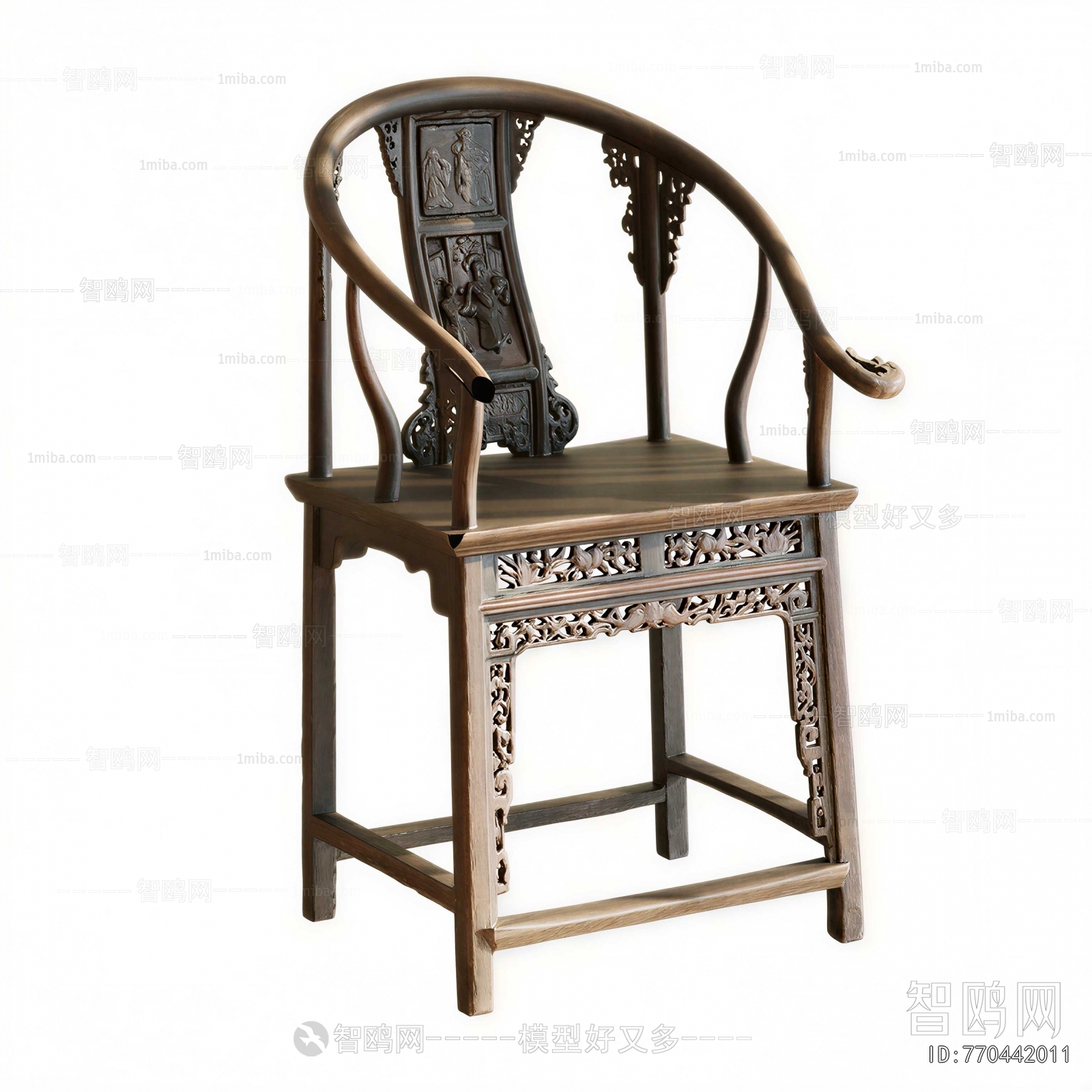 New Chinese Style Lounge Chair