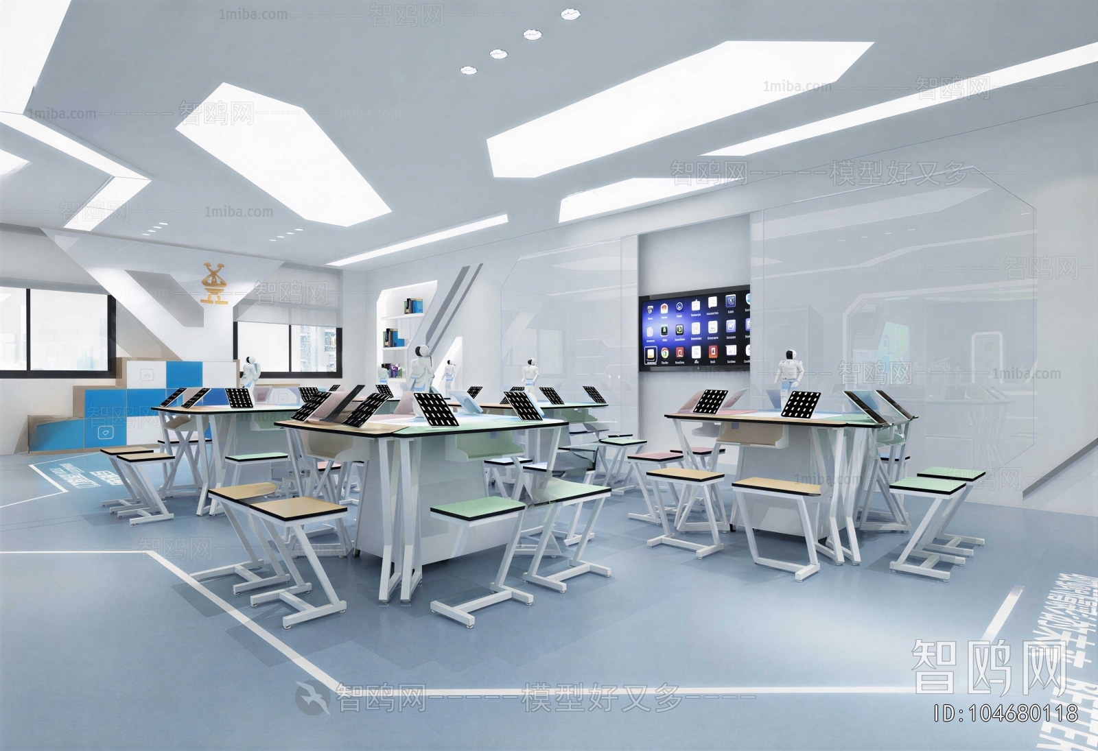 Modern School Classrooms