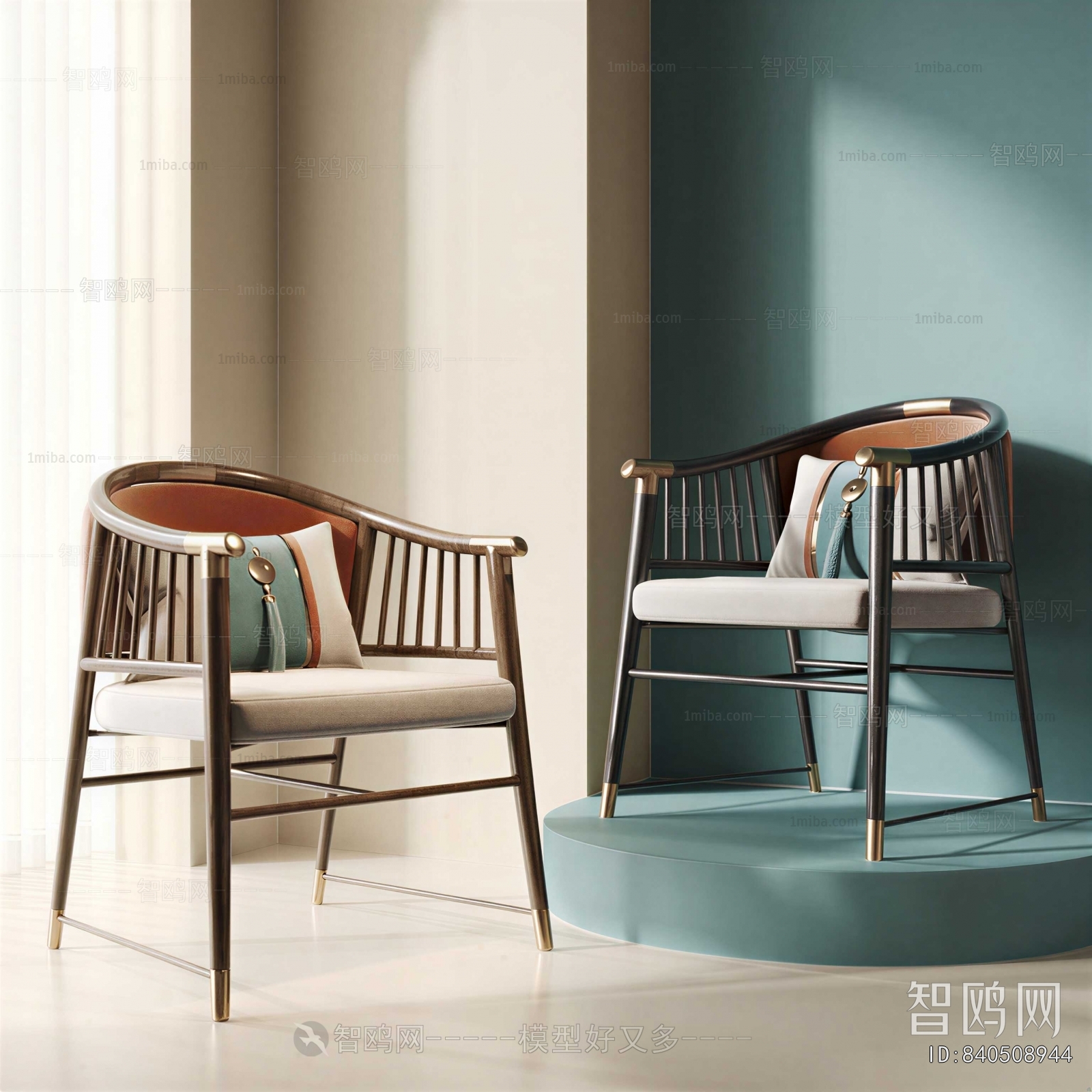 New Chinese Style Lounge Chair