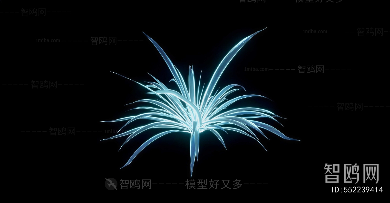 Modern Flowers And Grass