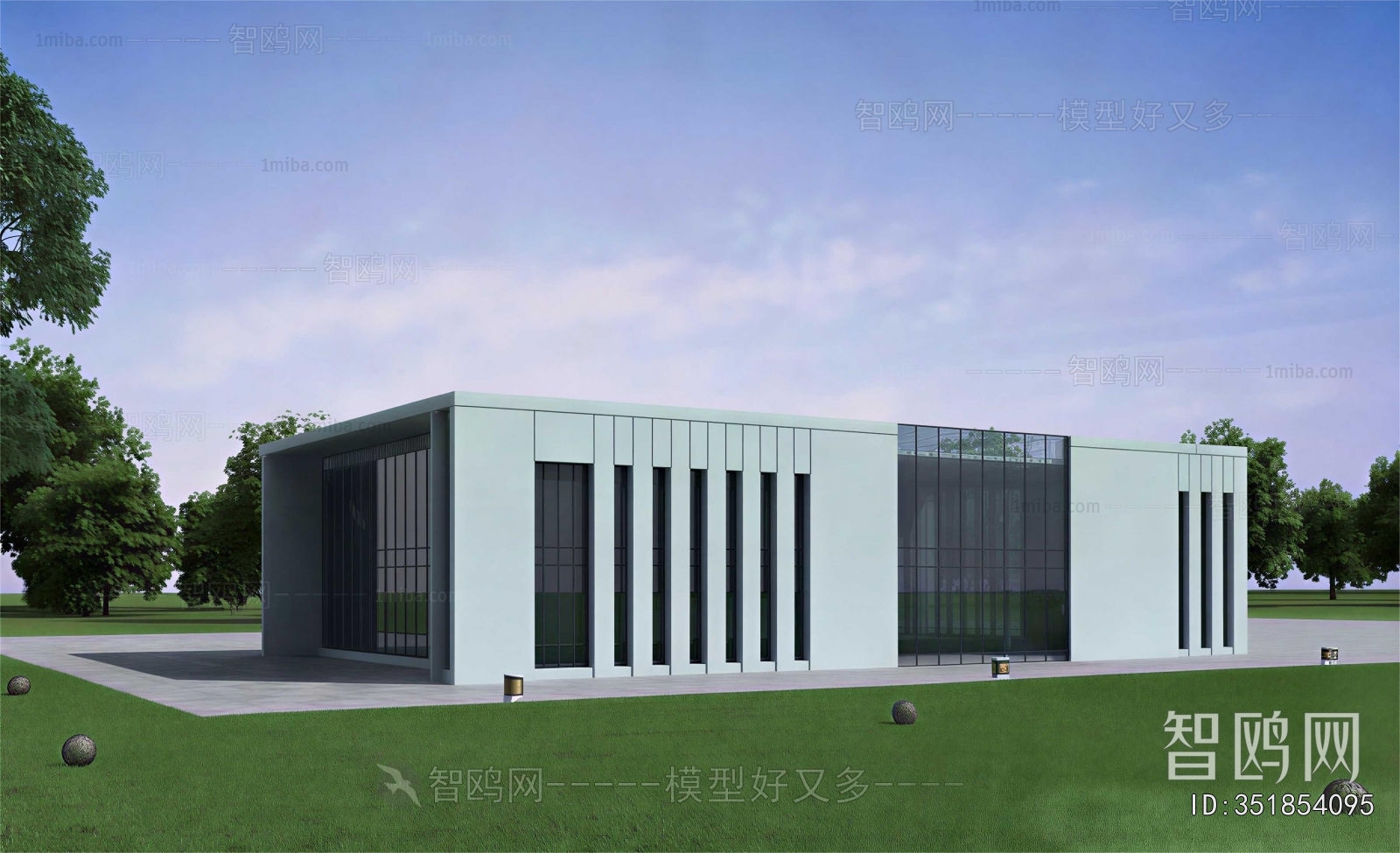 Modern Public Building