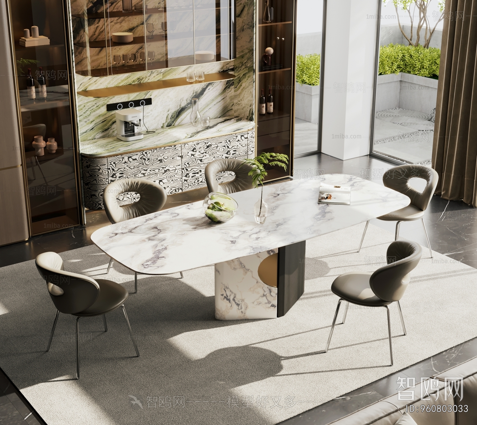 Modern Dining Table And Chairs