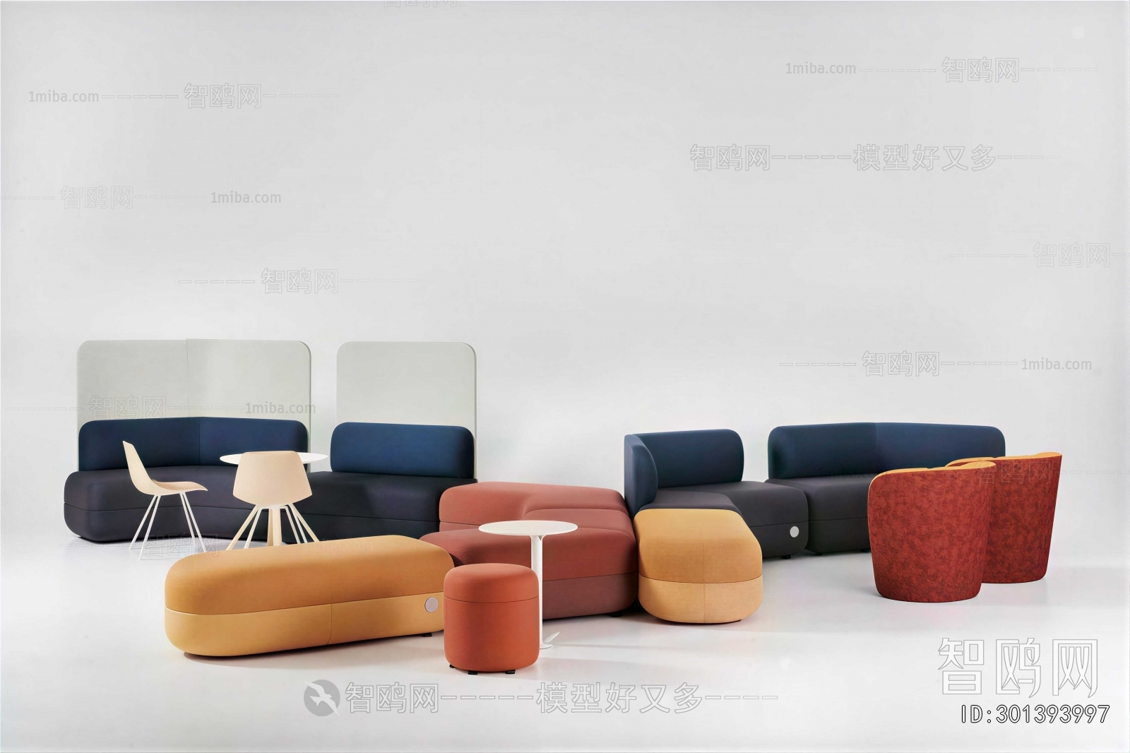 Modern Card Seat Sofa