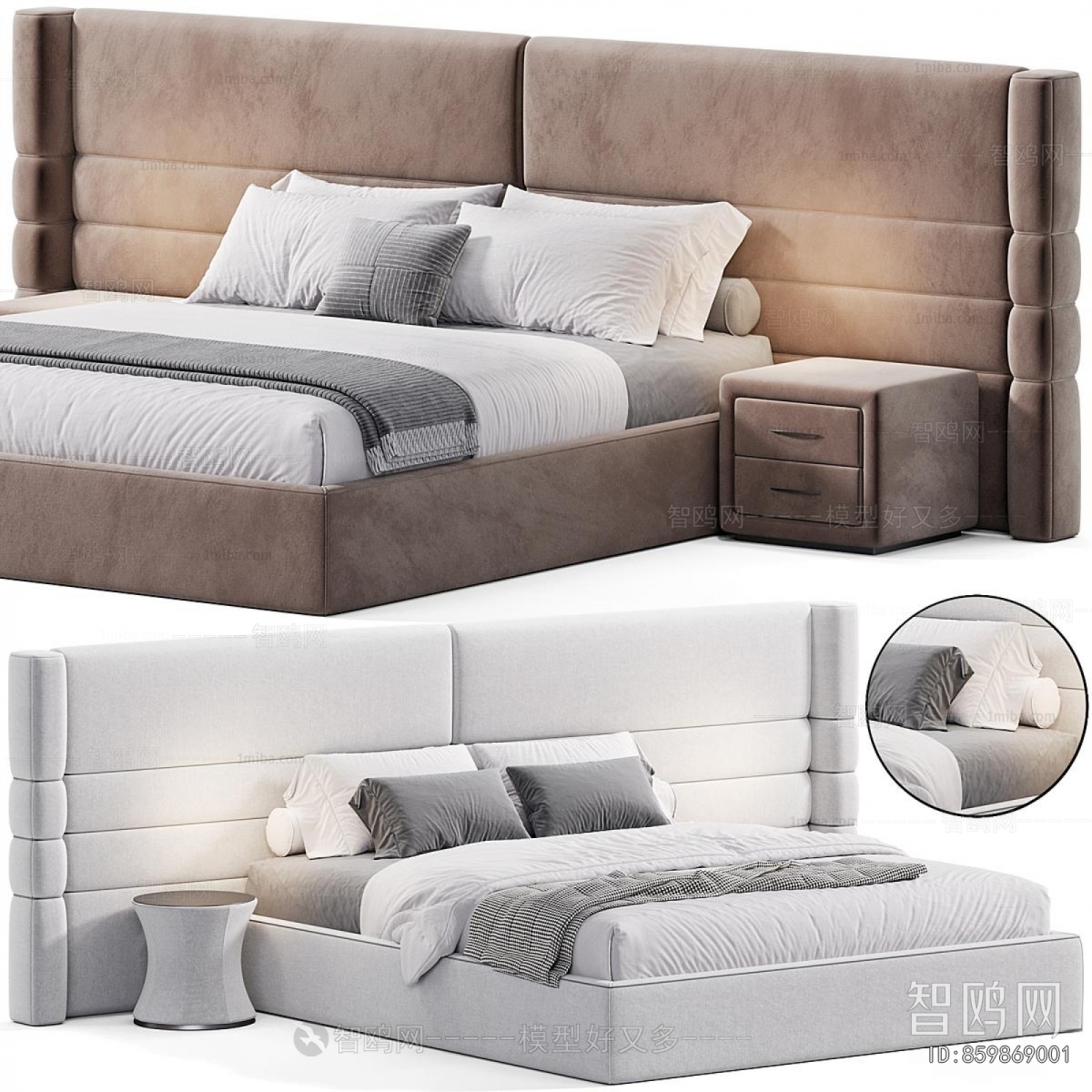 Modern Double Bed