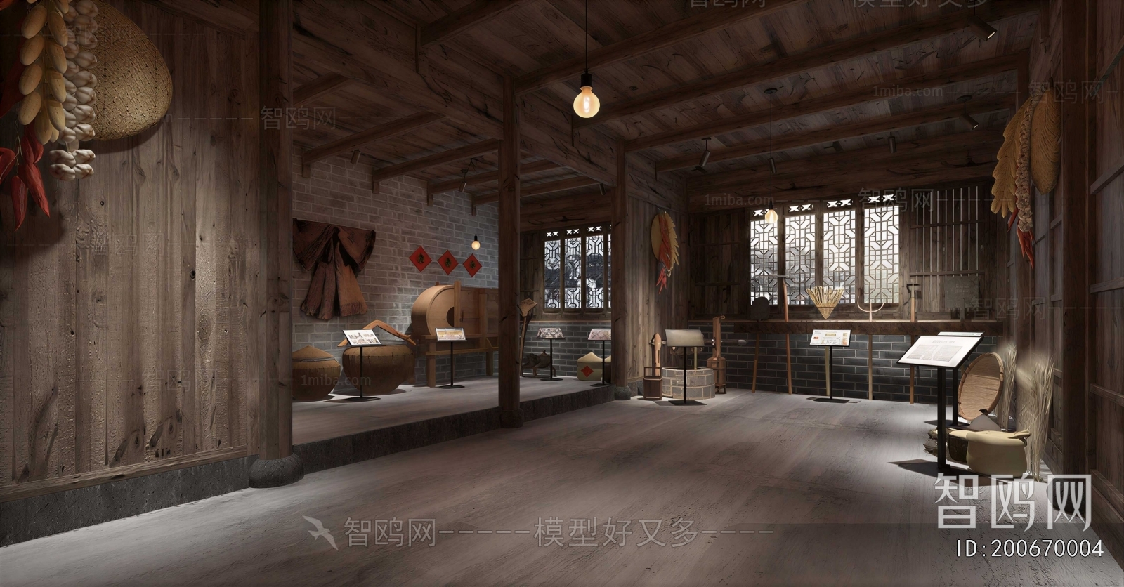 New Chinese Style Exhibition Hall