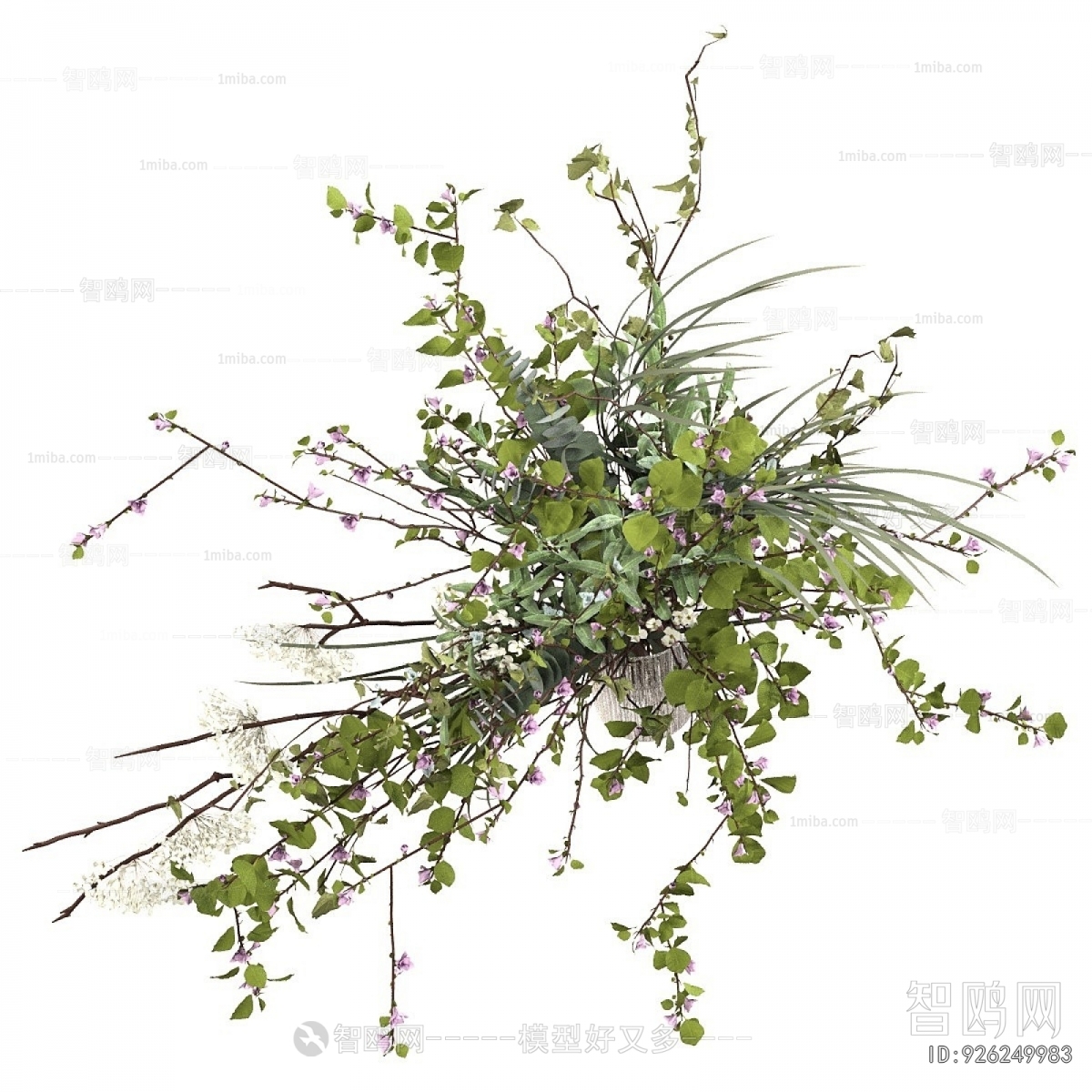 Modern Aquatic Green Plant