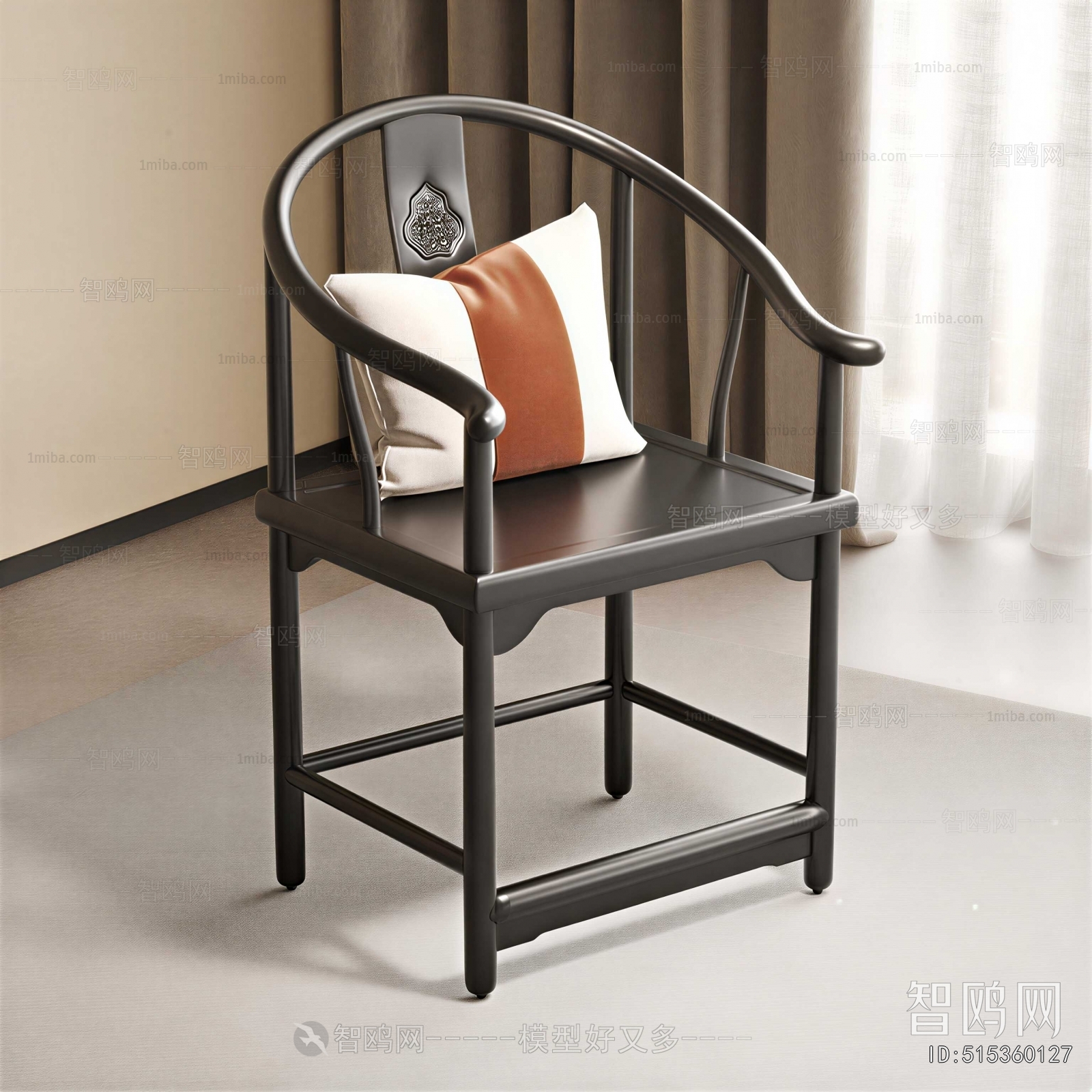 New Chinese Style Lounge Chair