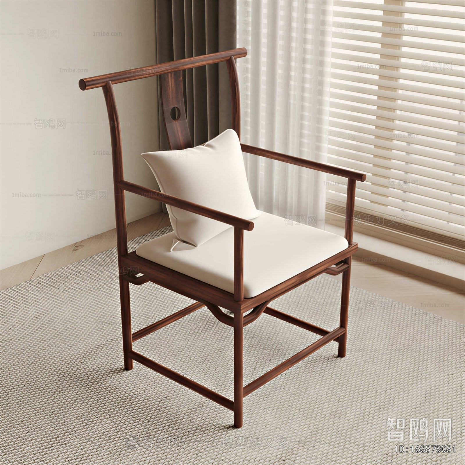 New Chinese Style Lounge Chair