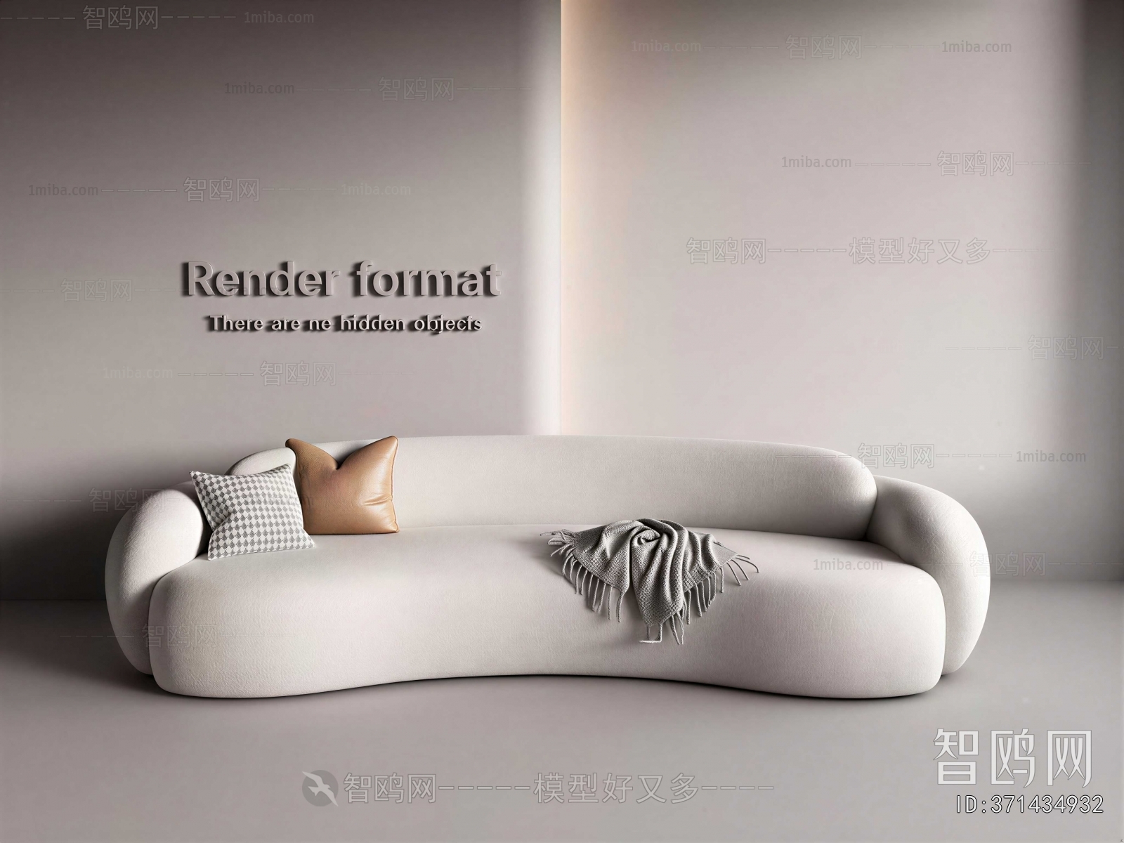 Modern Curved Sofa